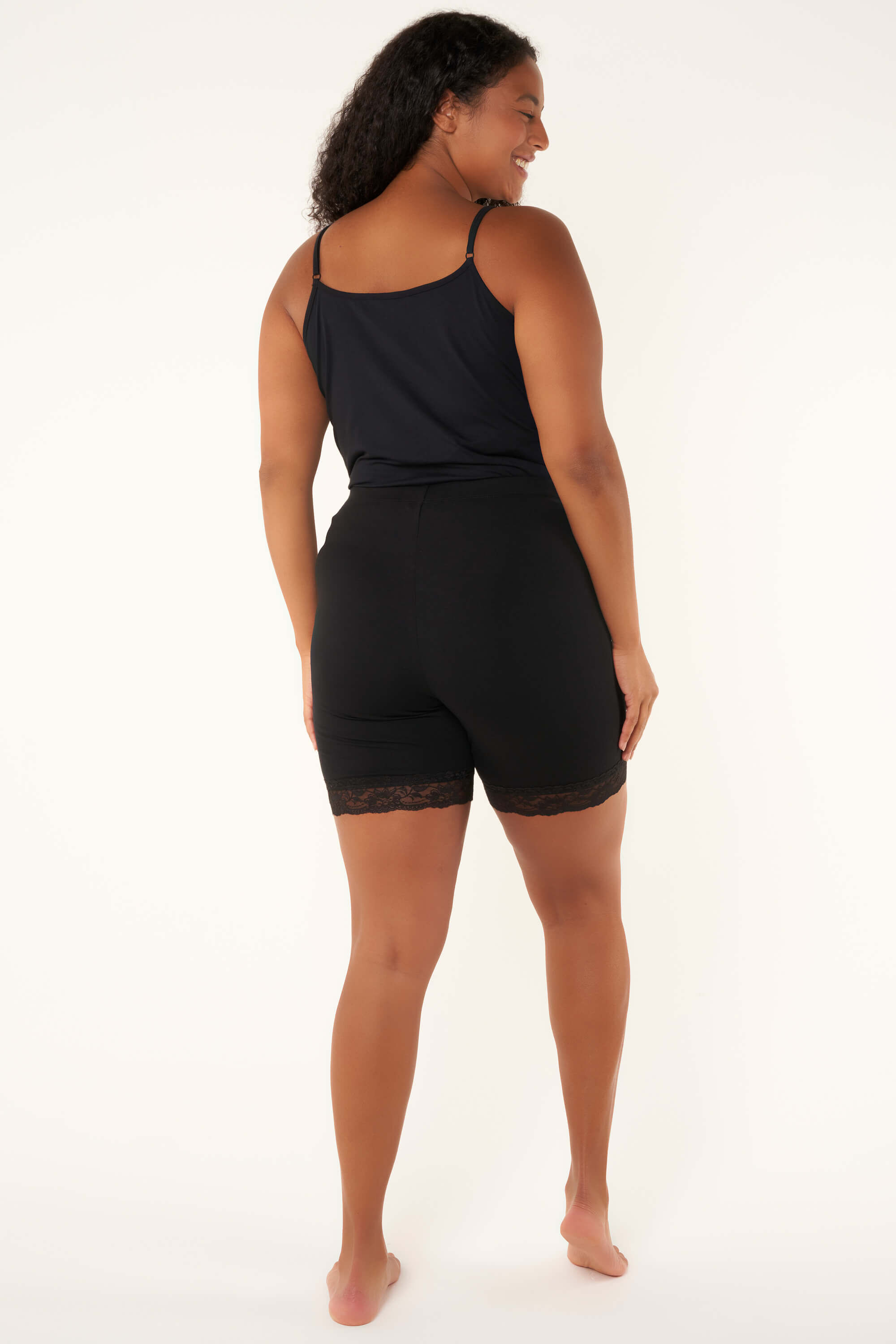 Legging court avec dentelle image number 3