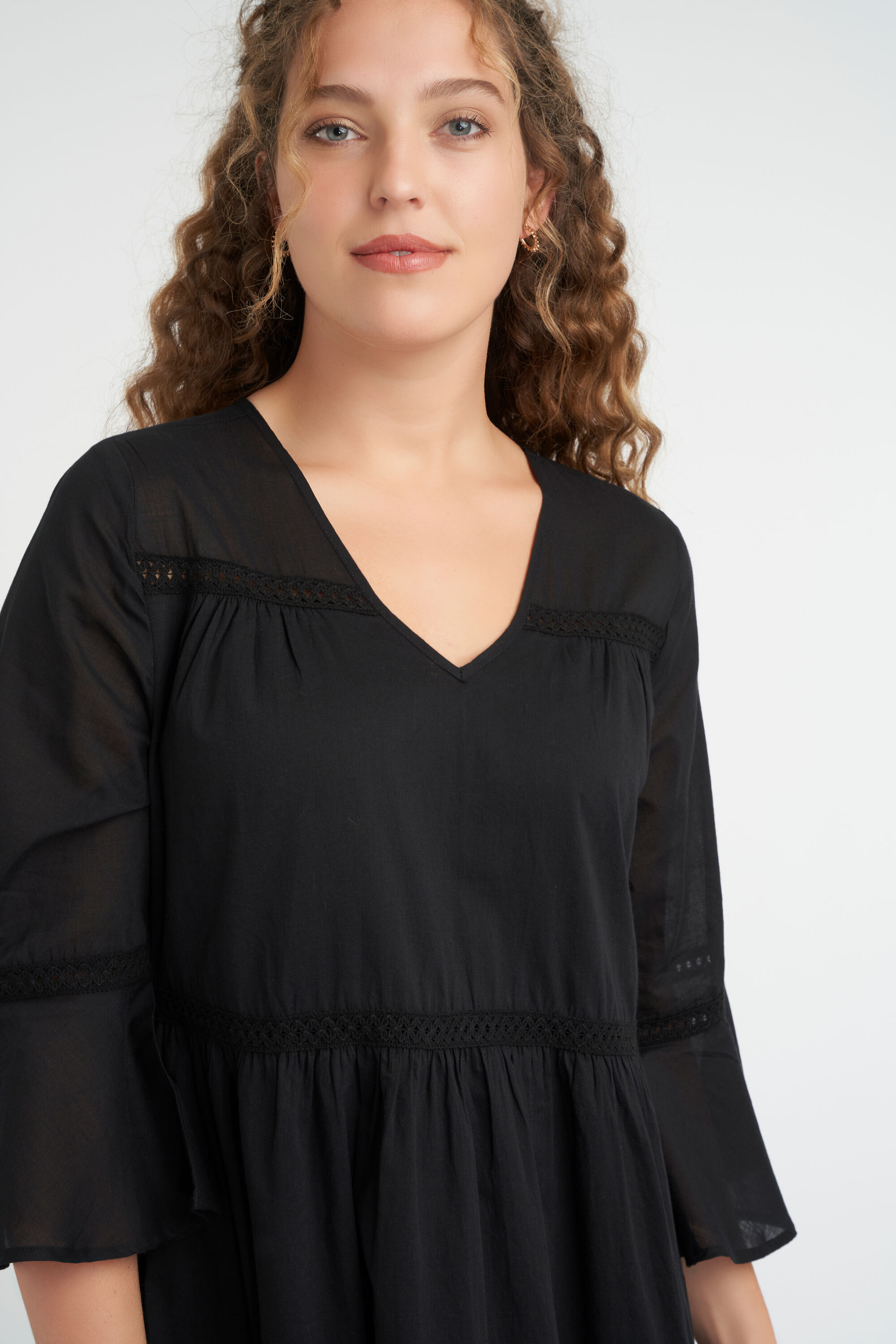 Robe coupe trap&egrave;ze image number 5