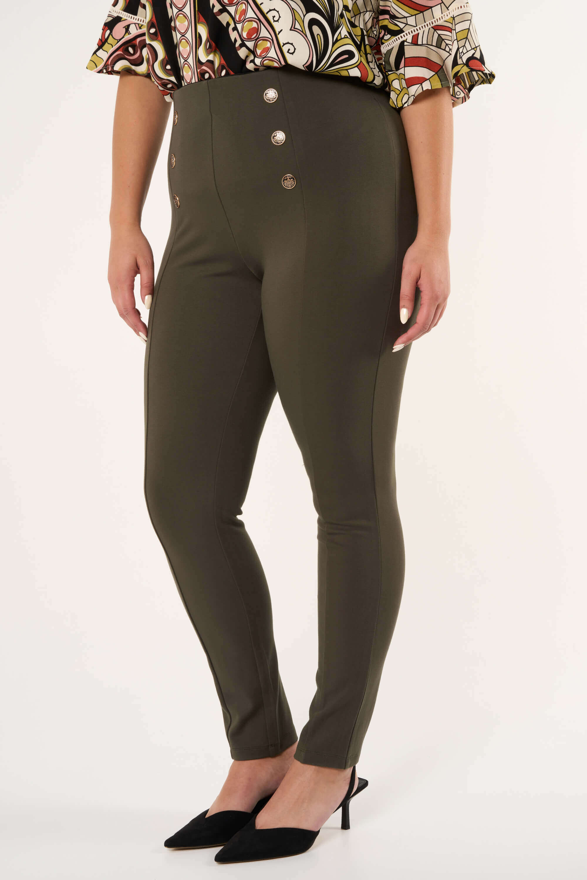 Tregging aux d&eacute;tails dor&eacute;s image number 6