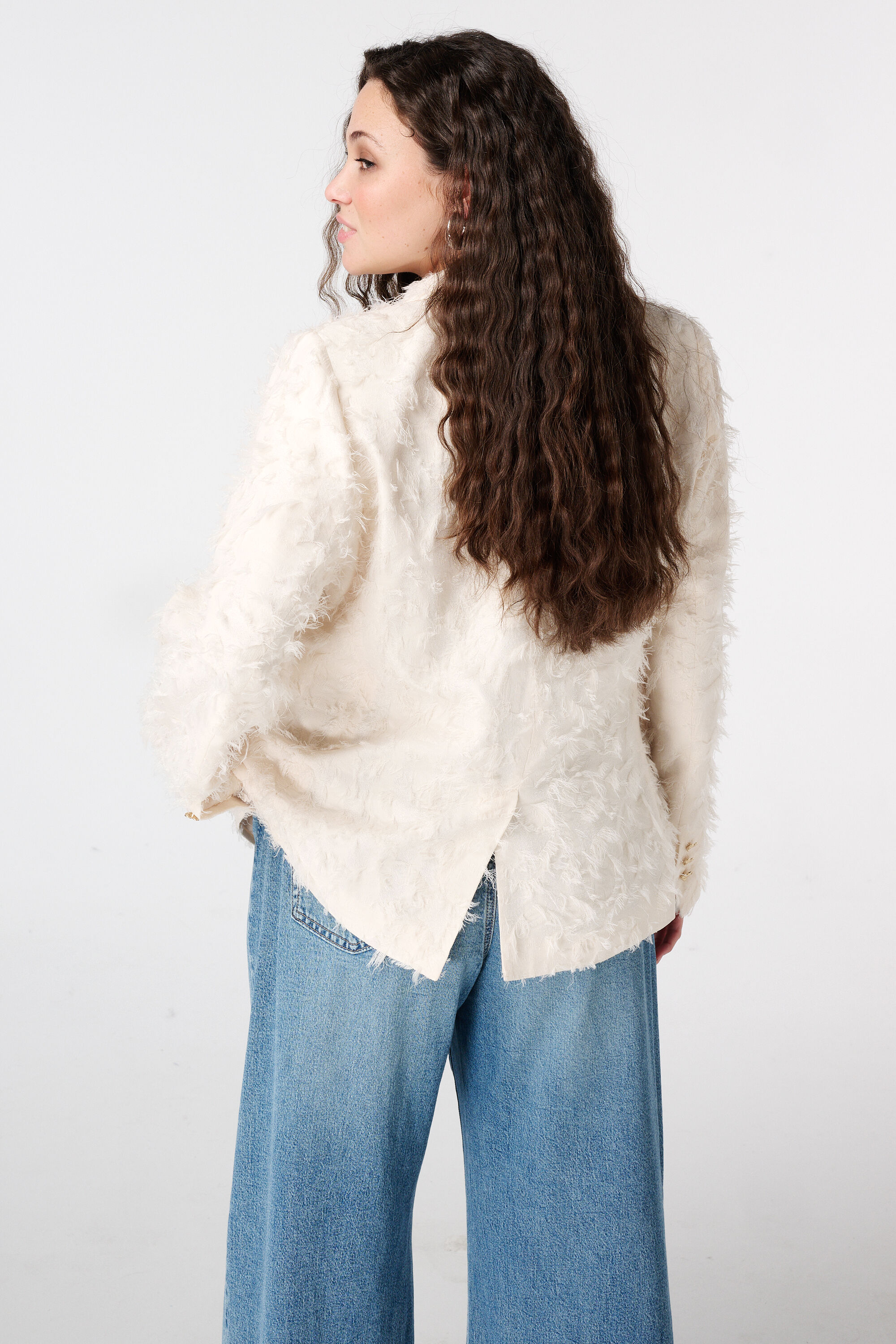 Blazer &agrave; simple boutonnage image number 3