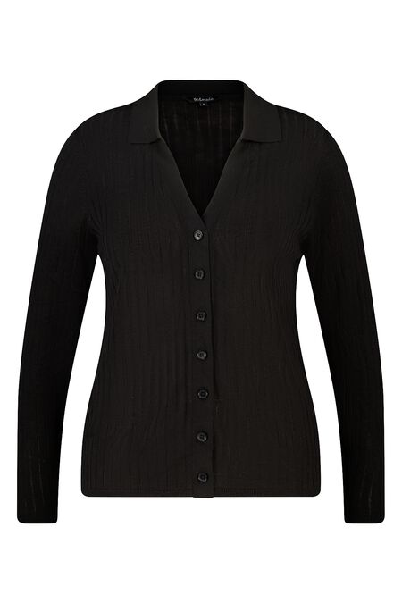 Polo en maille avec boutons