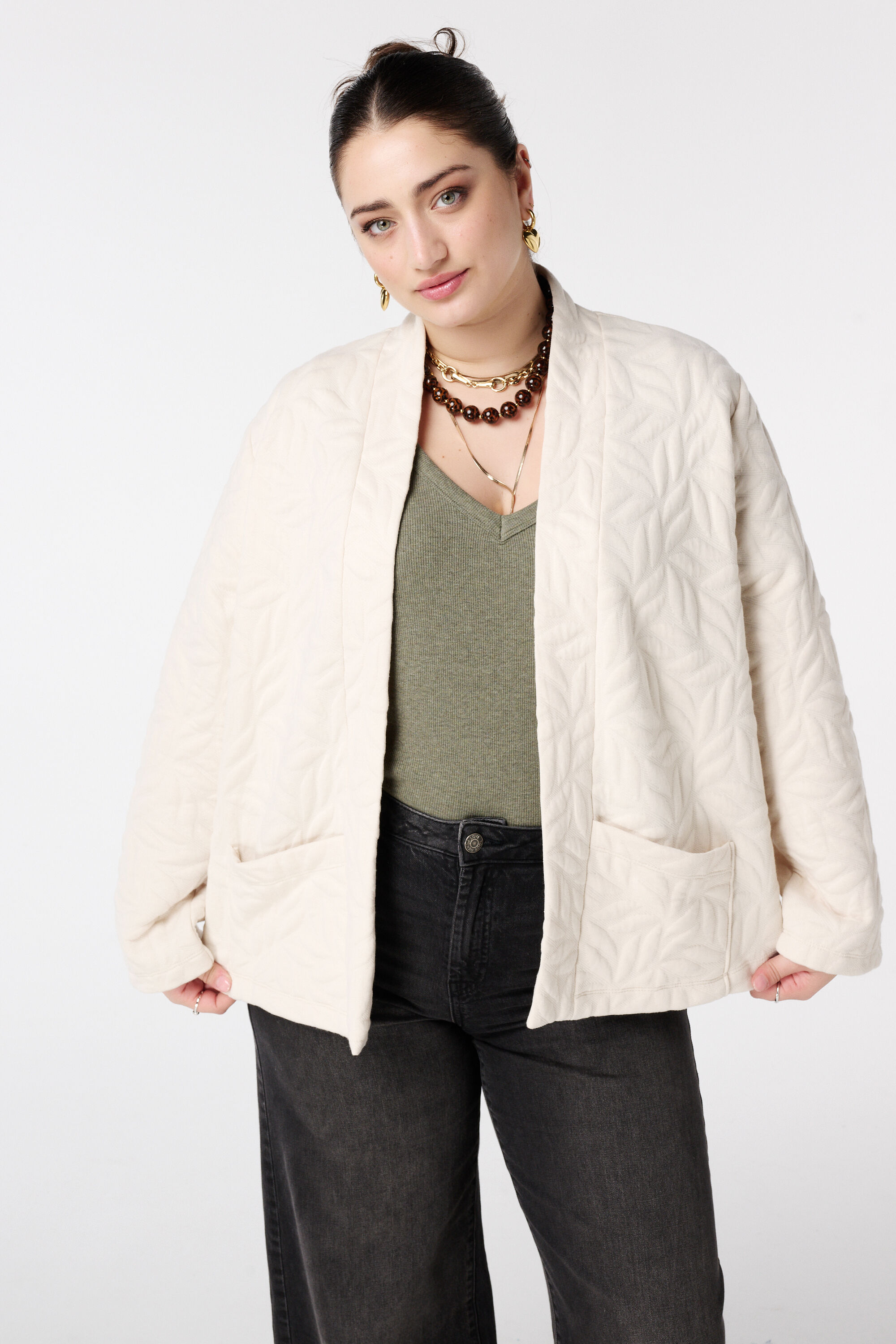 Veste structur&eacute;e