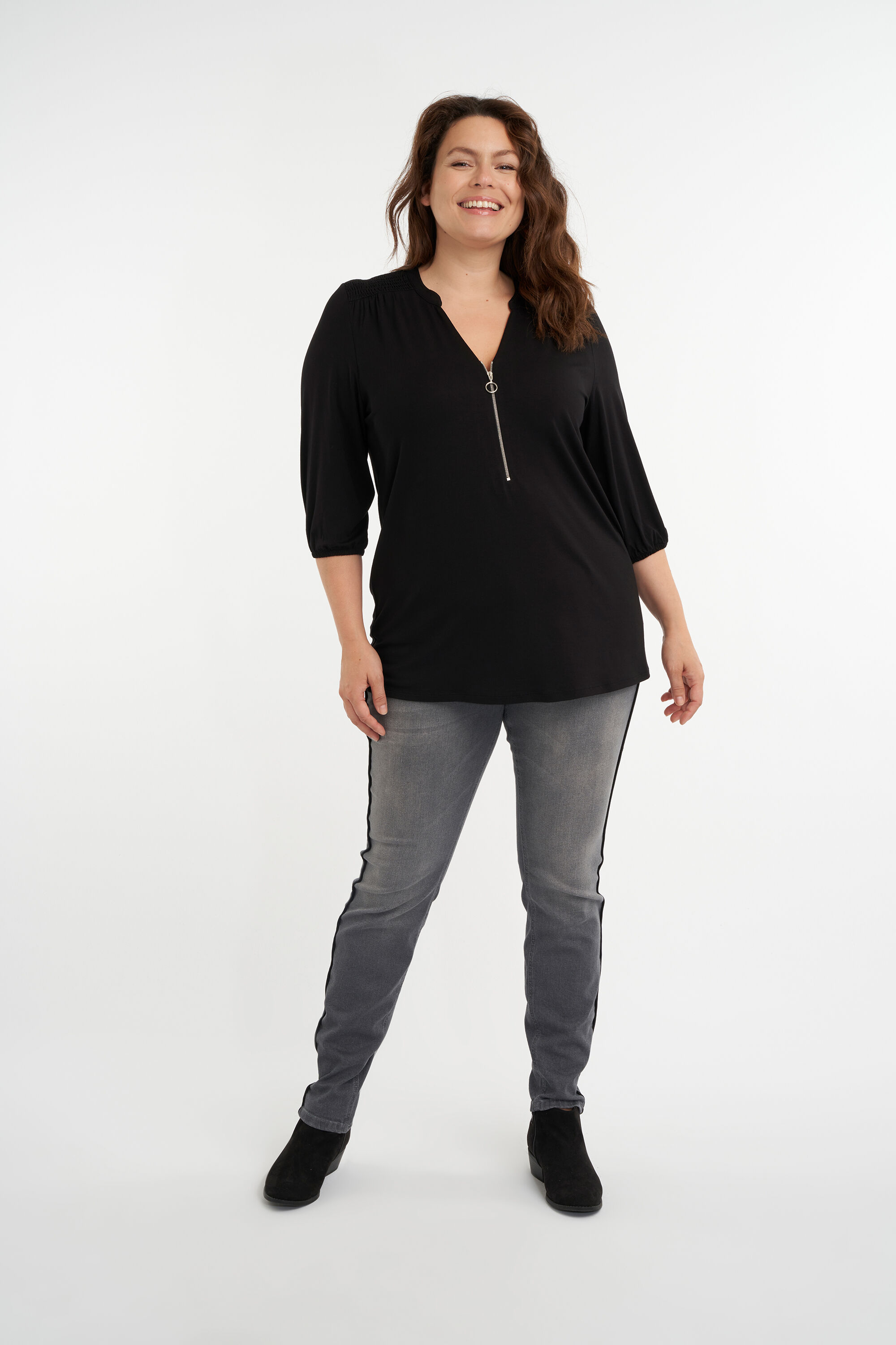 Haut avec fermeture &agrave; glissi&egrave;re image number 5