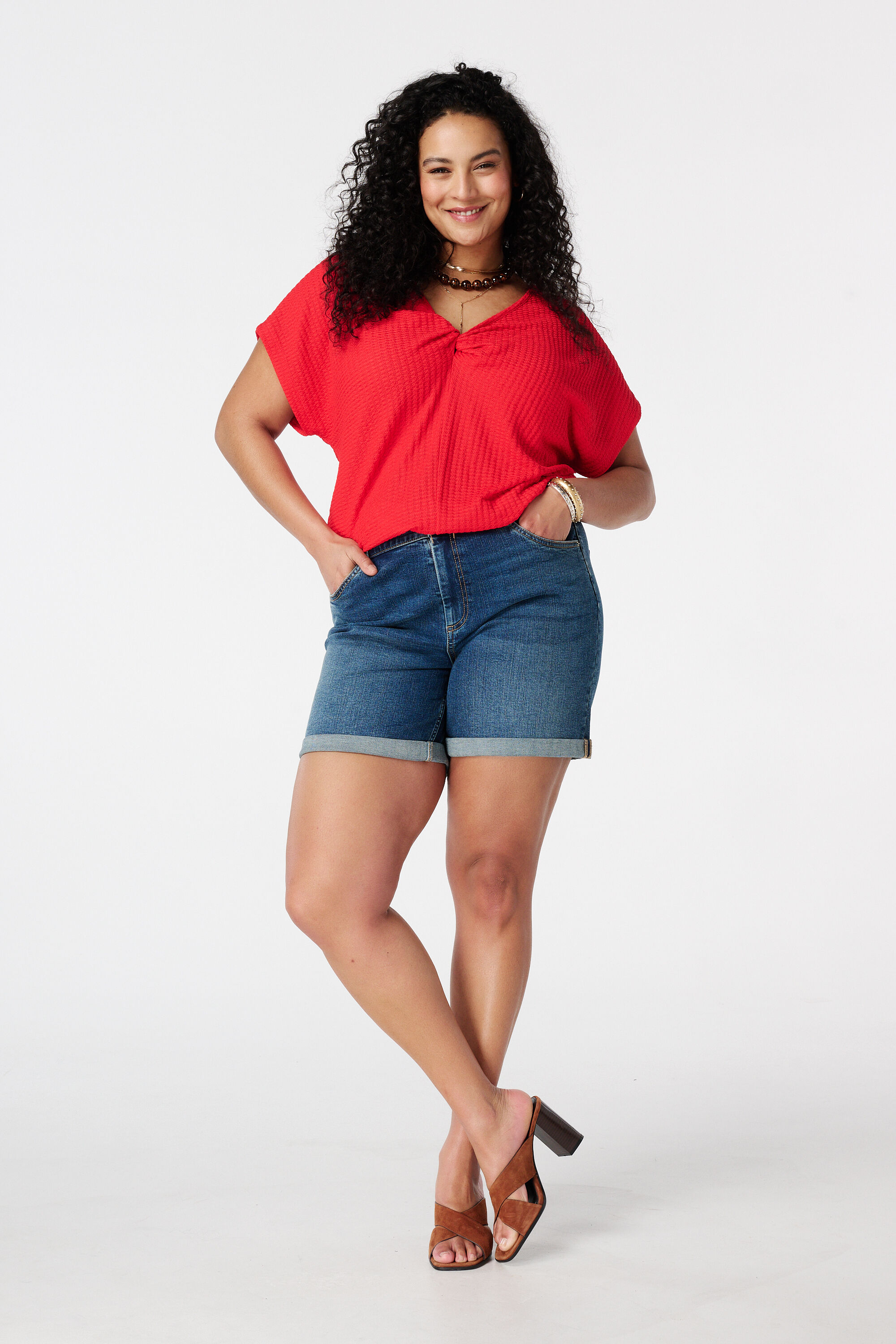 Top avec manches courtes image number 5