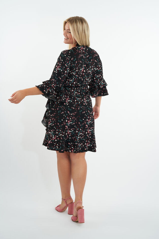 Robe portefeuille à imprime image number 3