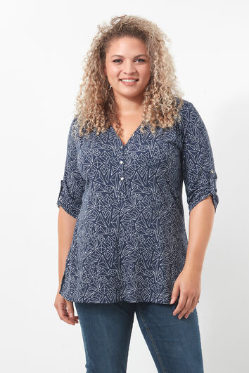 Chemisier imprim&eacute;