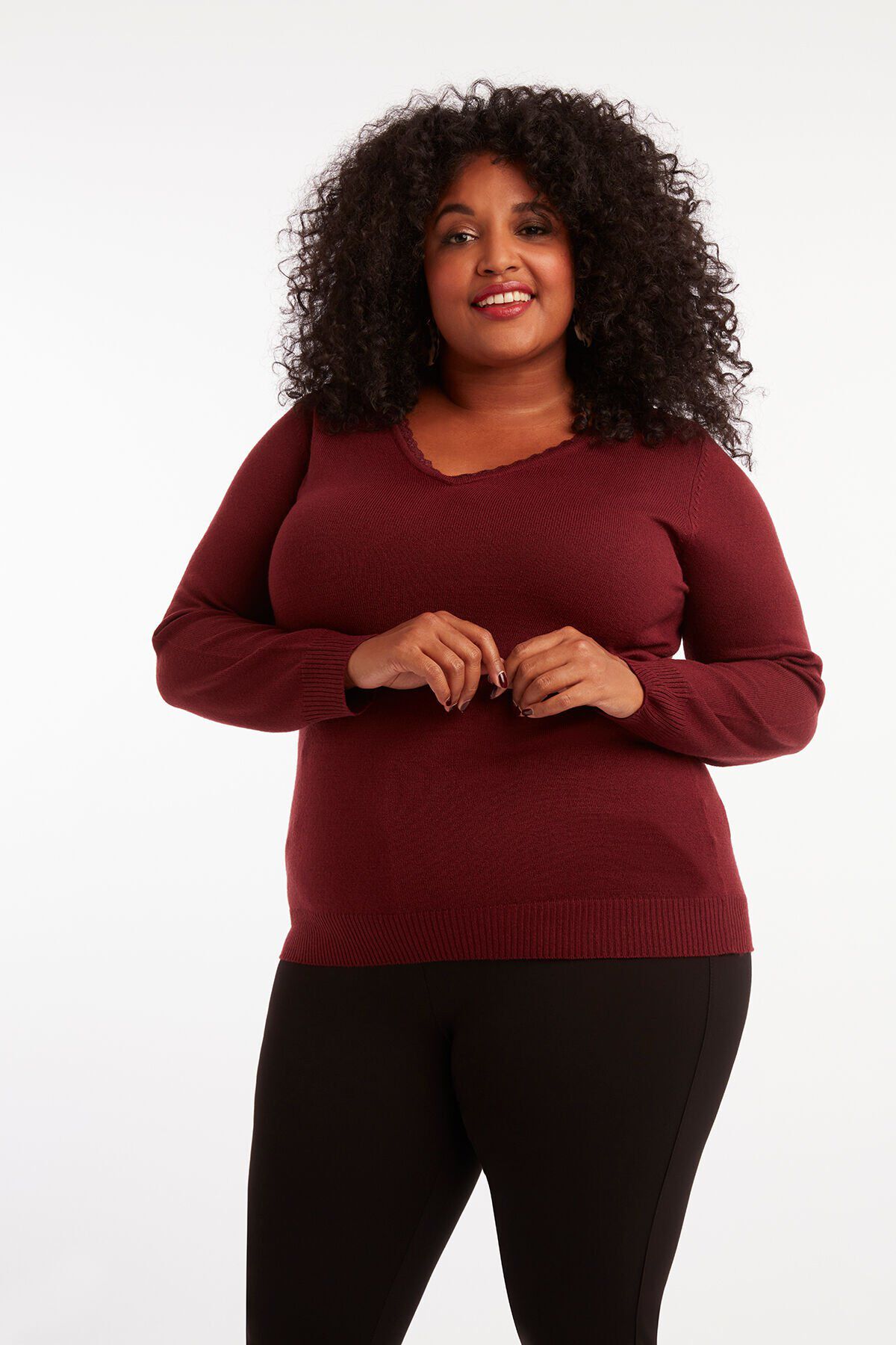 Pull avec dentelle image number 3