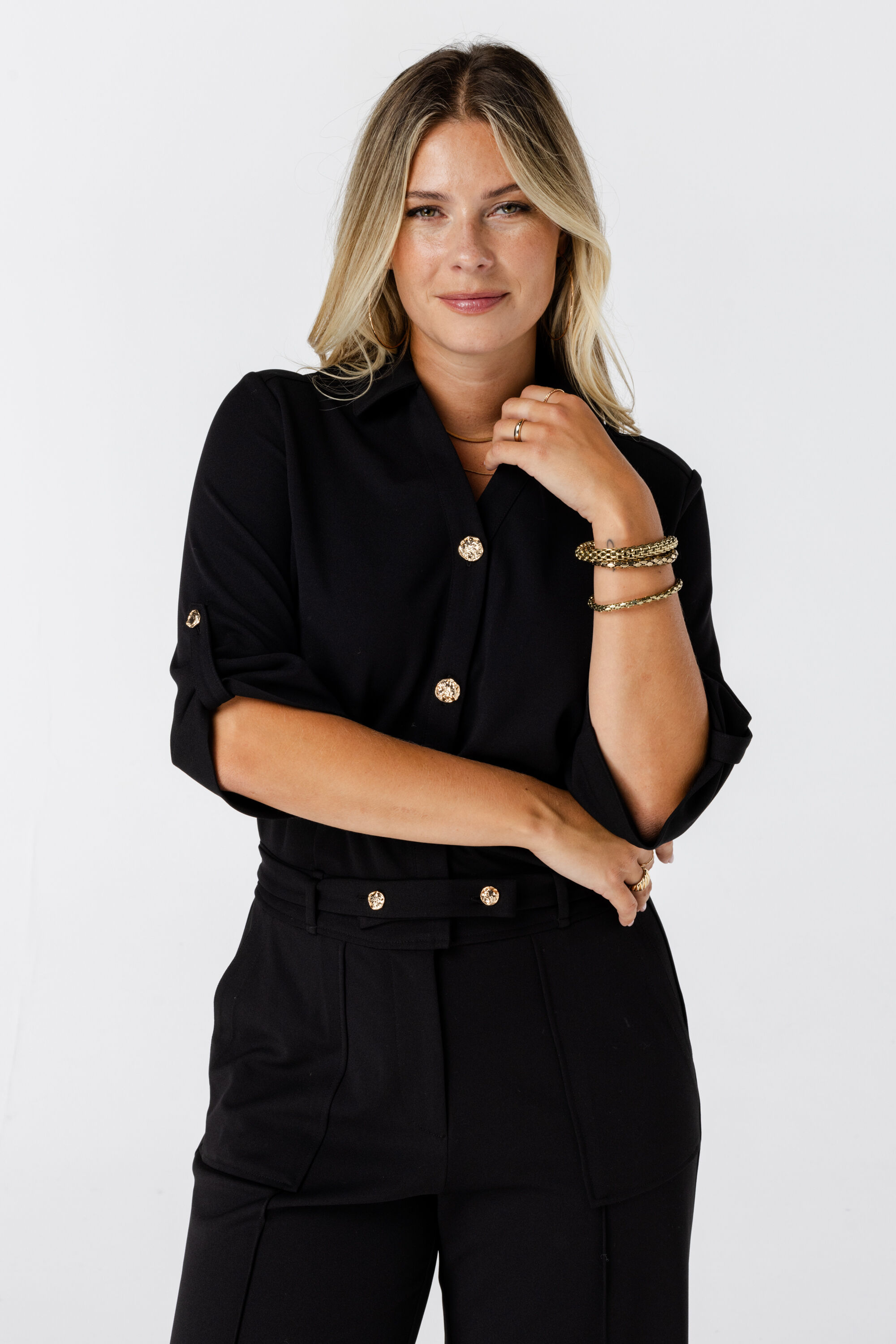 Combinaison avec fermeture &agrave; boutons image number 5