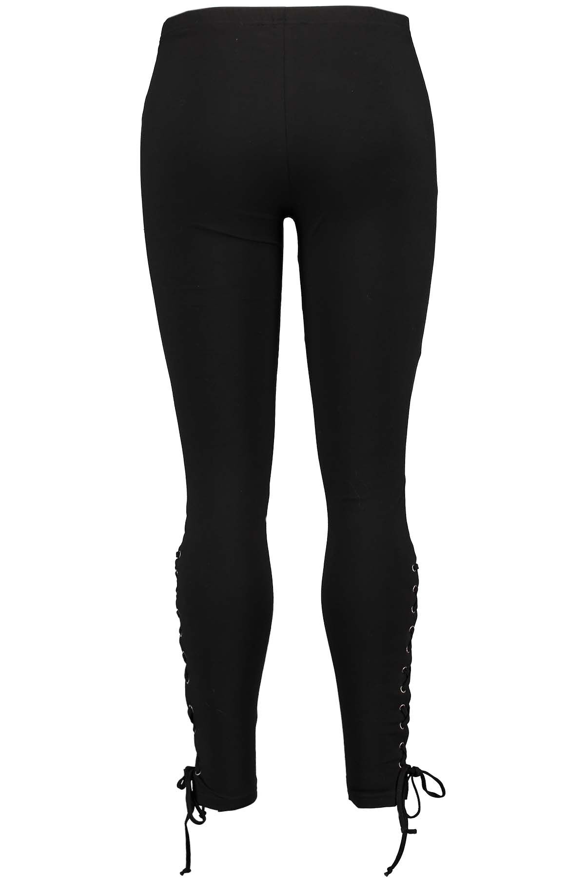 Pantalon &eacute;vas&eacute; avec fentes image number 3