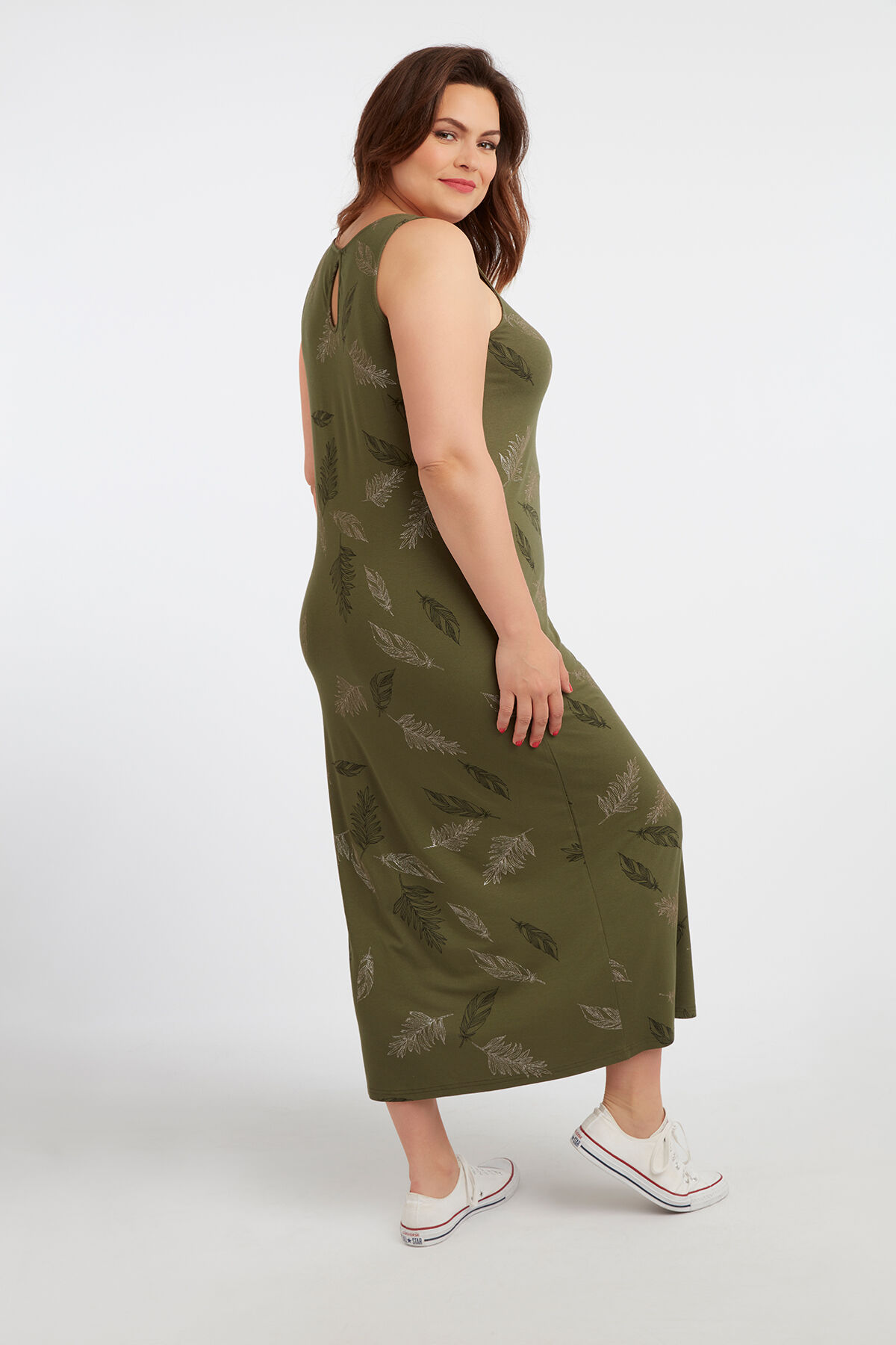 Robe longue sans manches image number 3