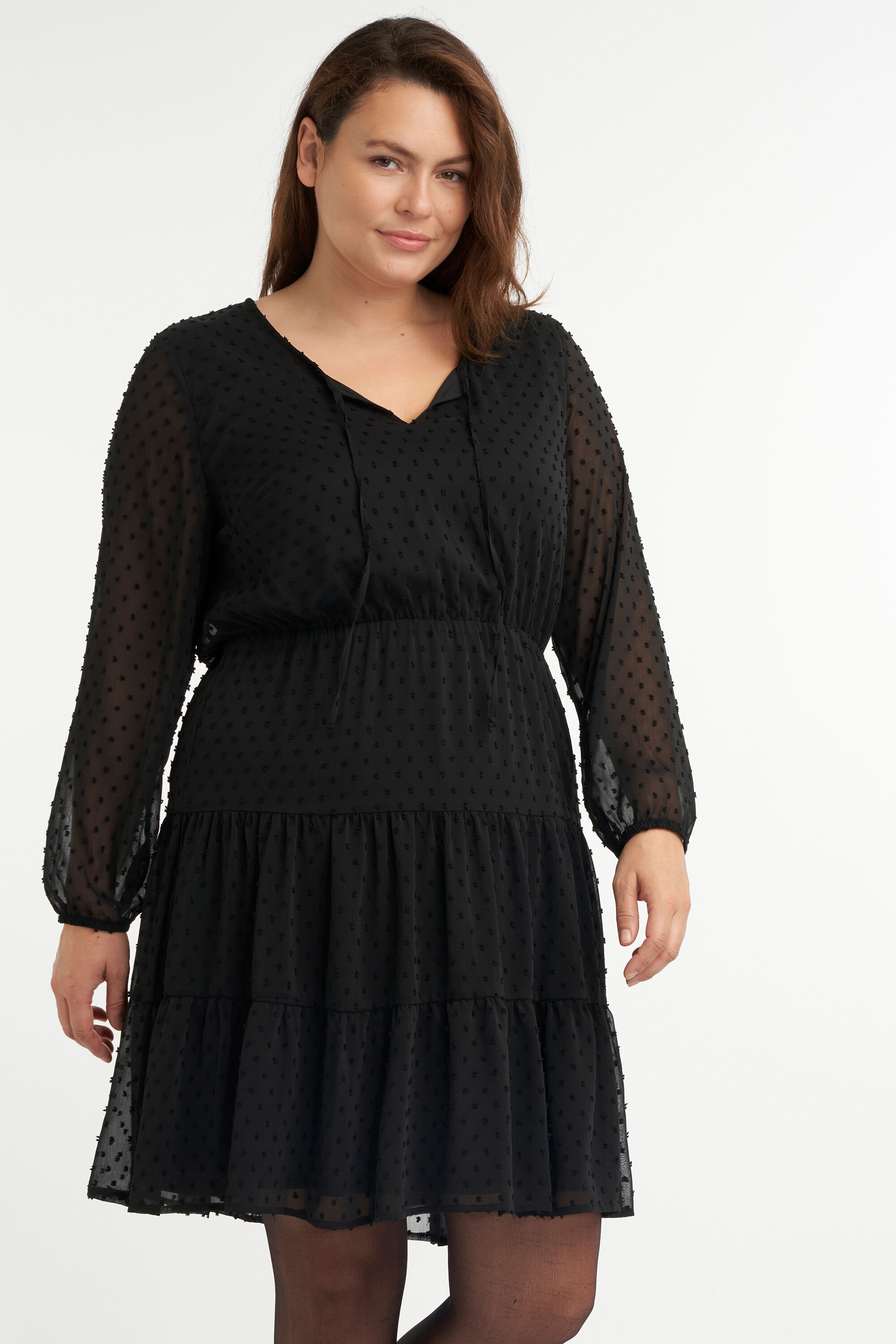 Robe coupe trap&egrave;ze