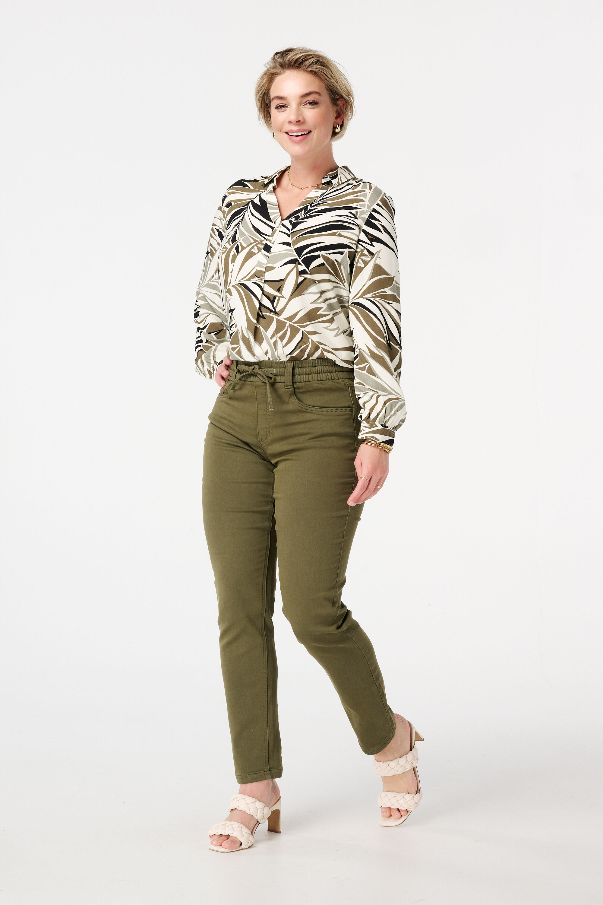 Chemisier &agrave; imprim&eacute; image number 5