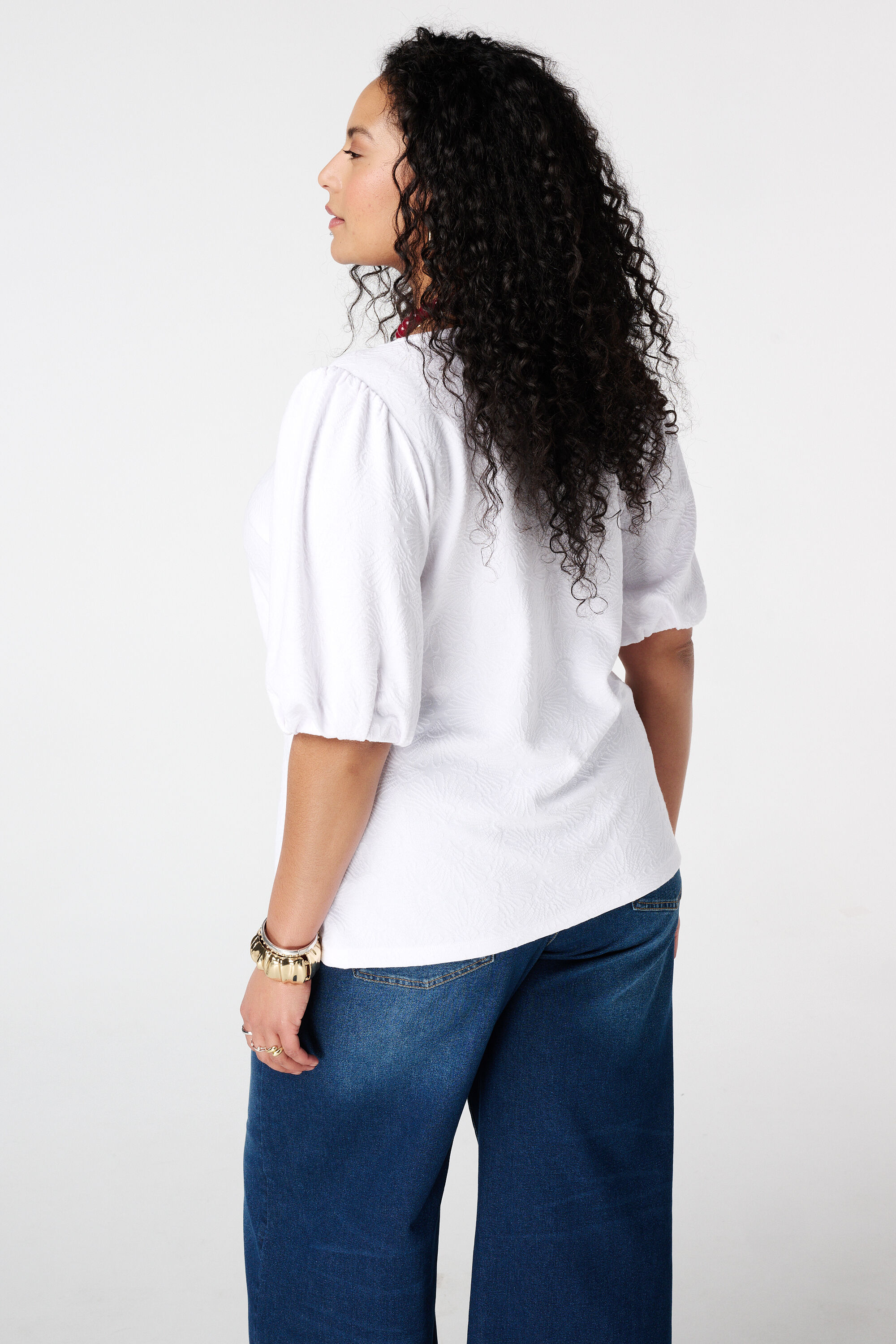 Top &agrave; imprim&eacute; floral image number 3