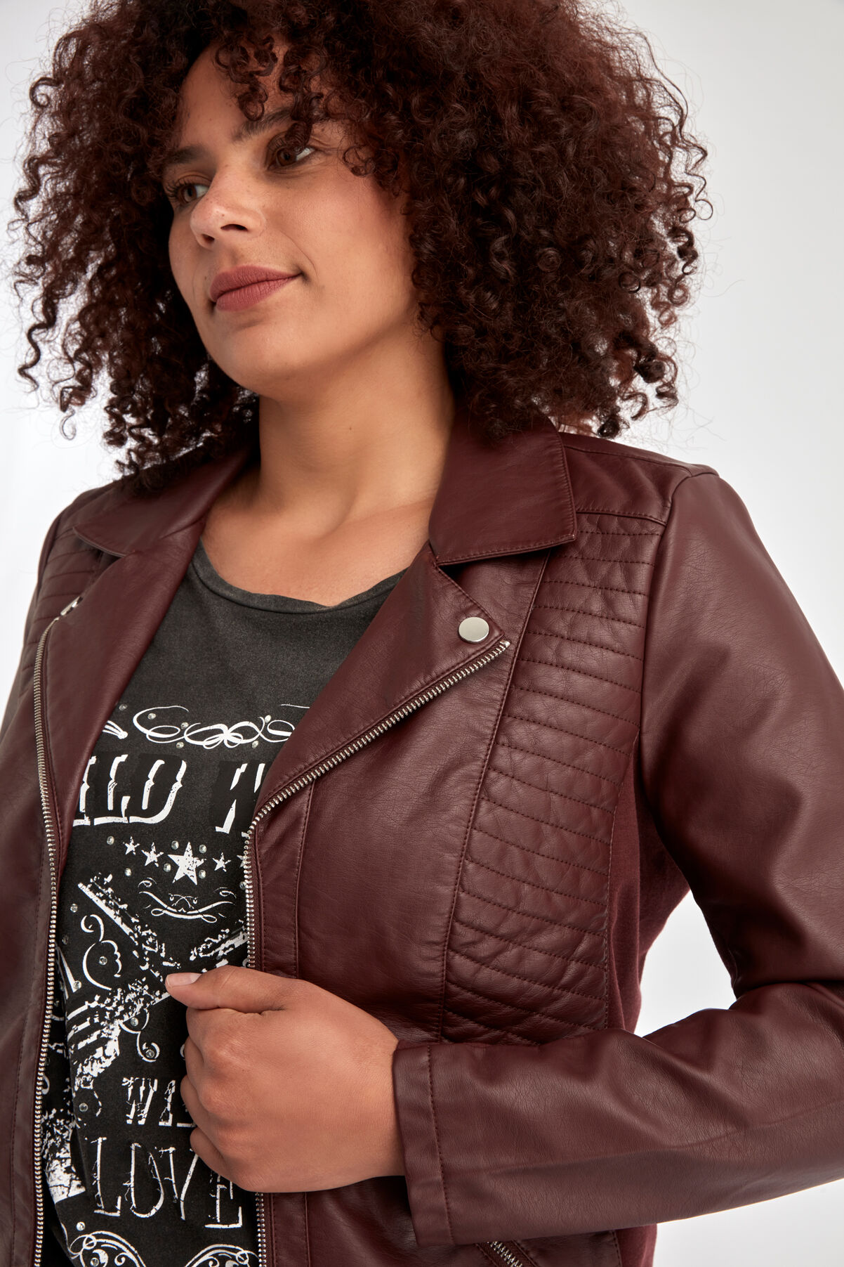 Veste en similicuir image number 4