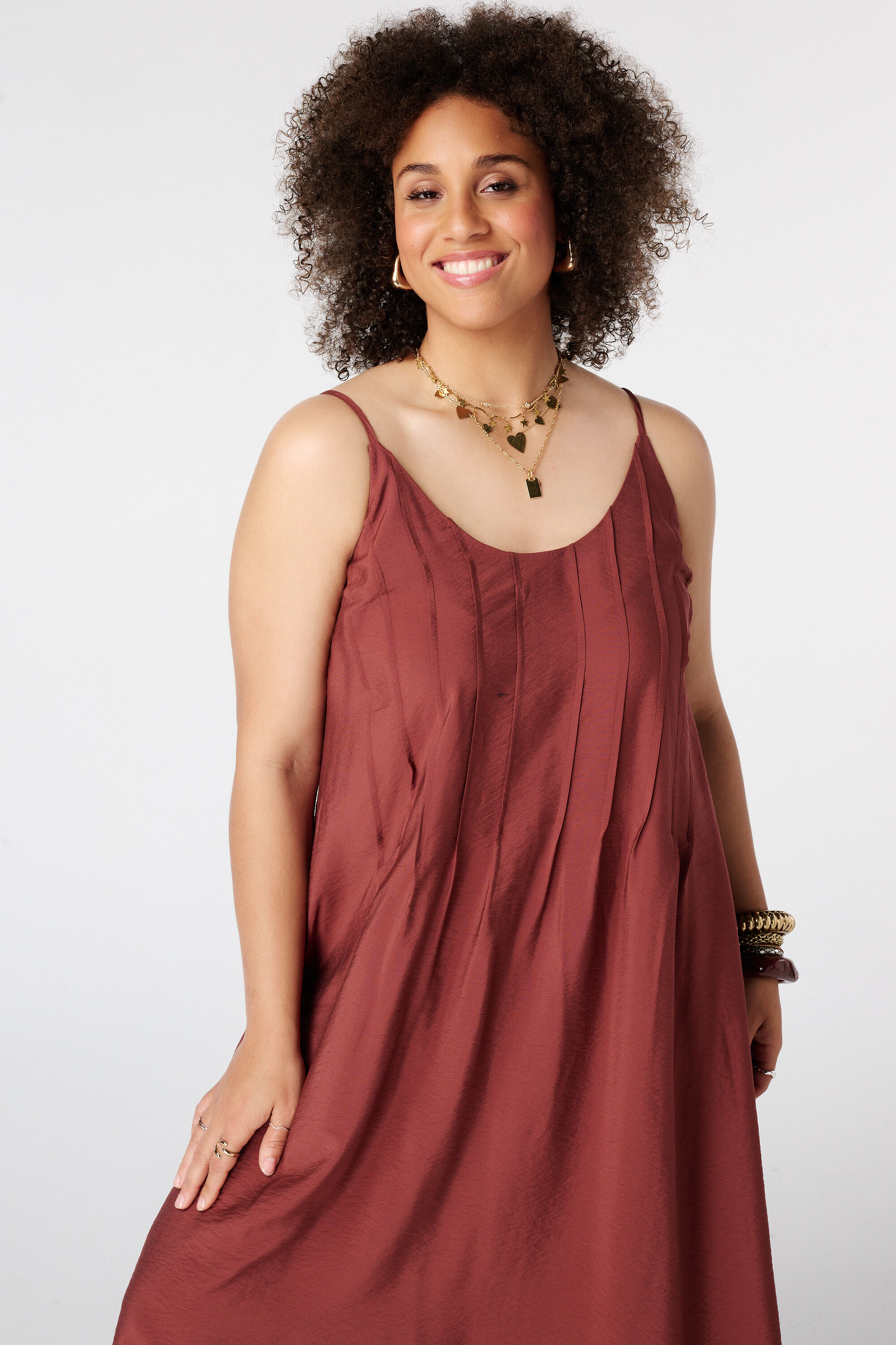 Robe maxi sans manches image number 4