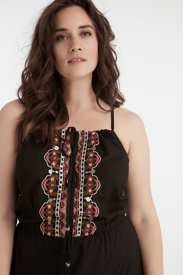 Robe d’été avec broderie image number 3