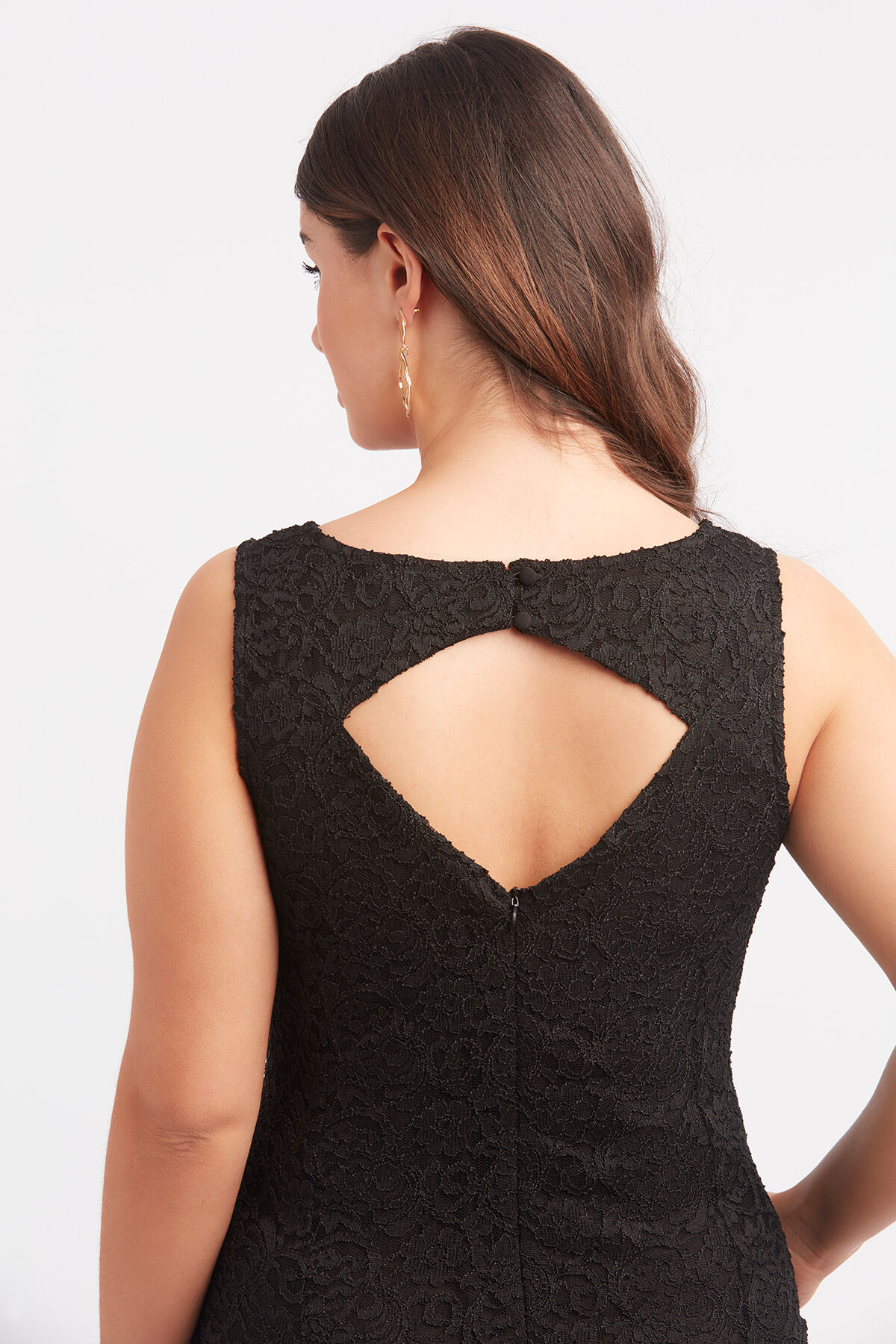 Robe en dentelle sans manches image number 3