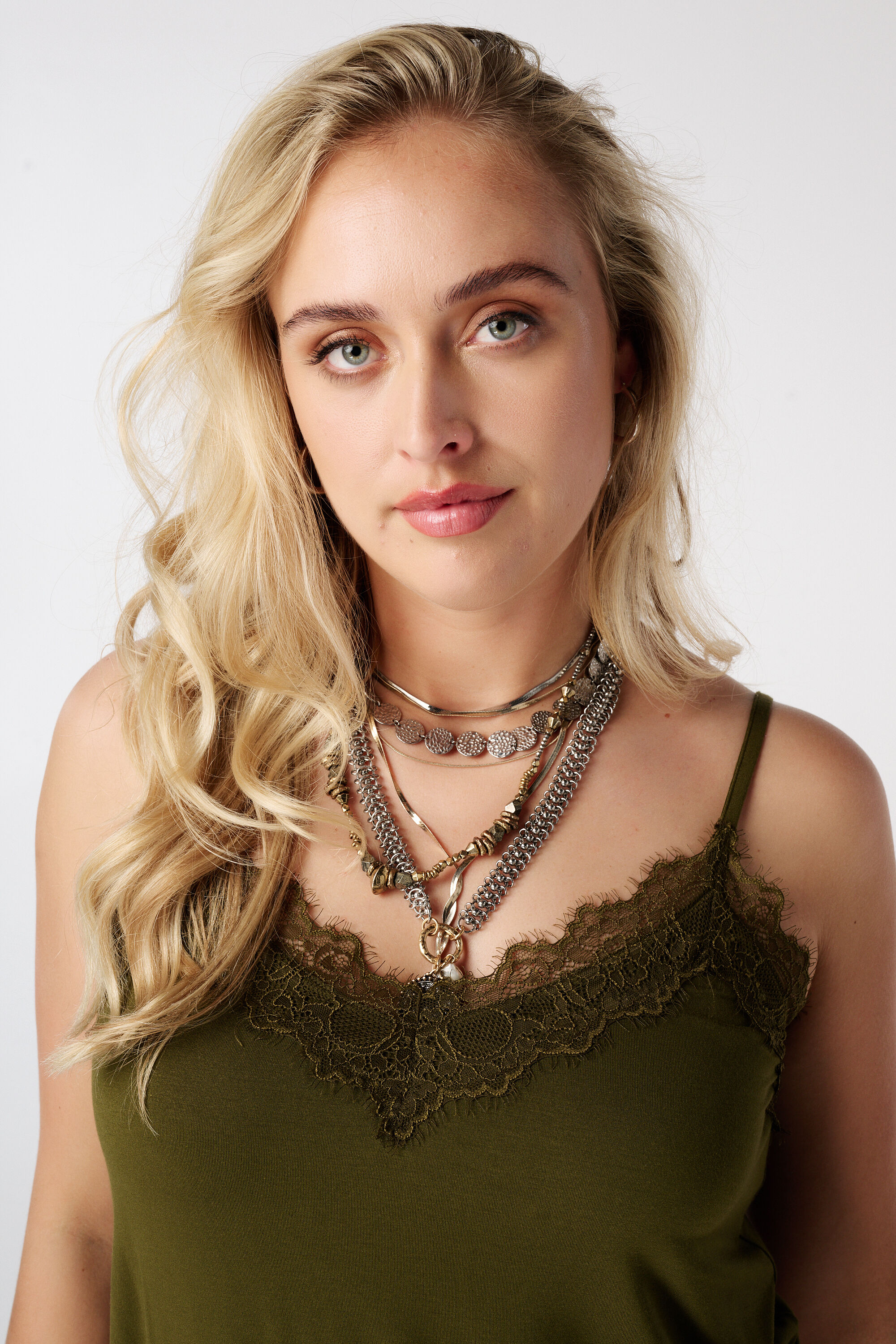 Top longue avec dentelle image number 4