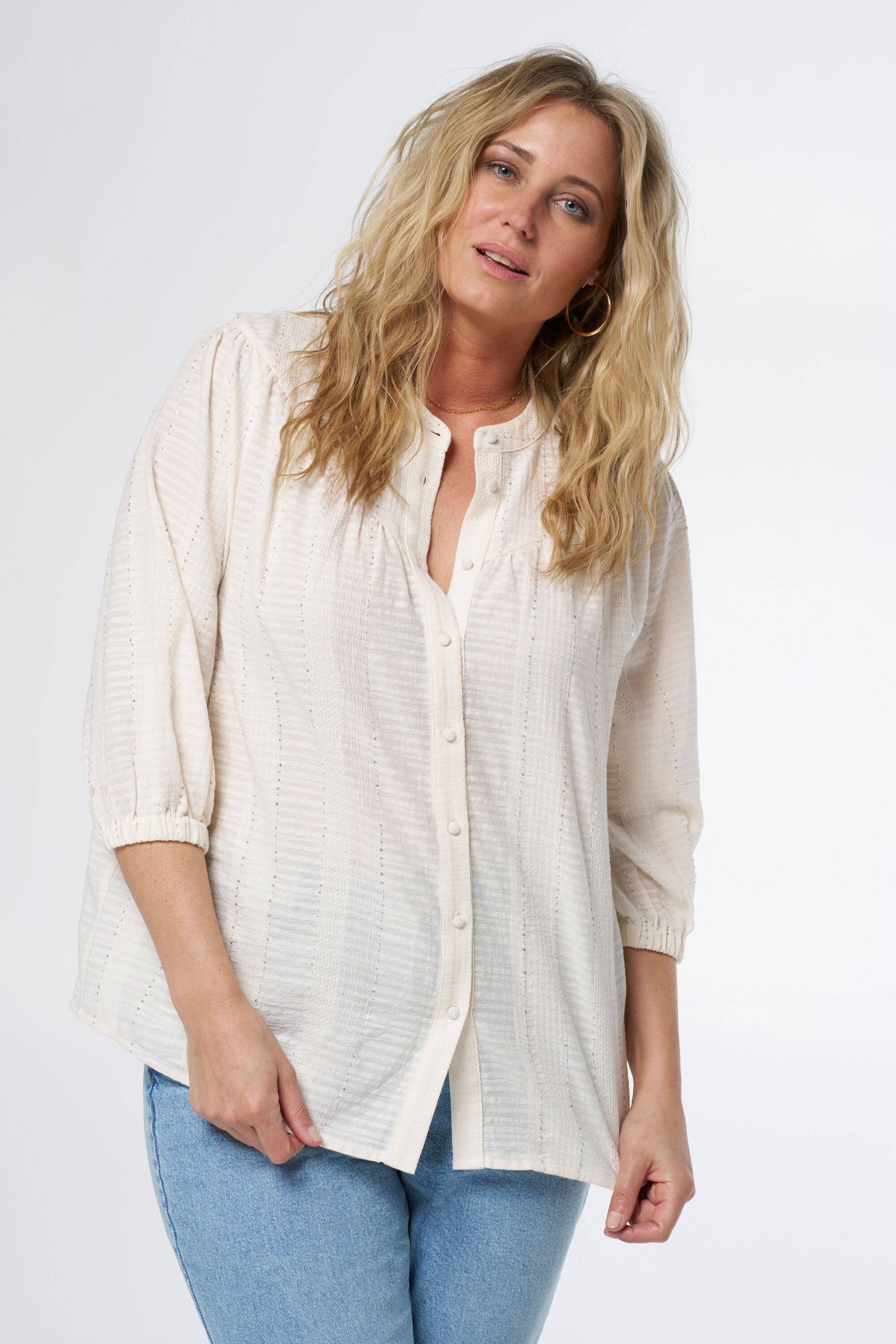 Chemisier avec d&eacute;tails image number 5