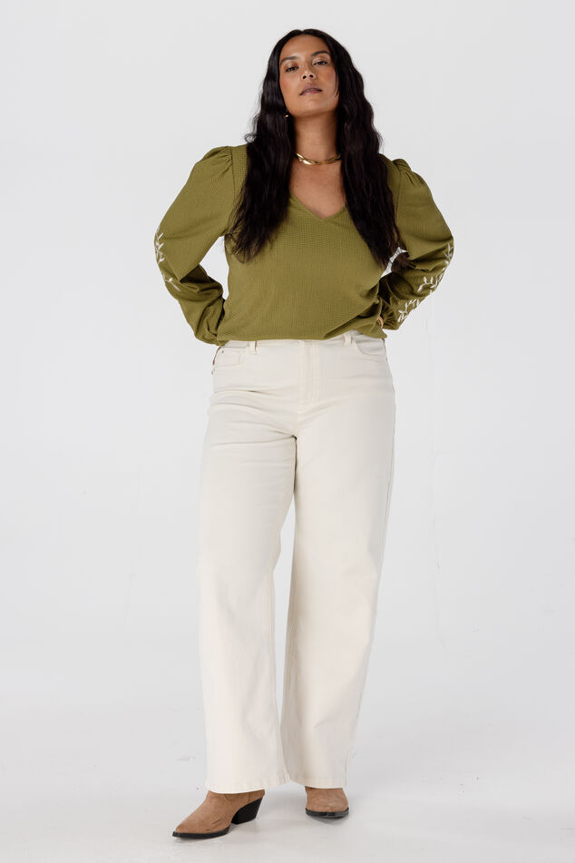 Haut avec broderie image number 6