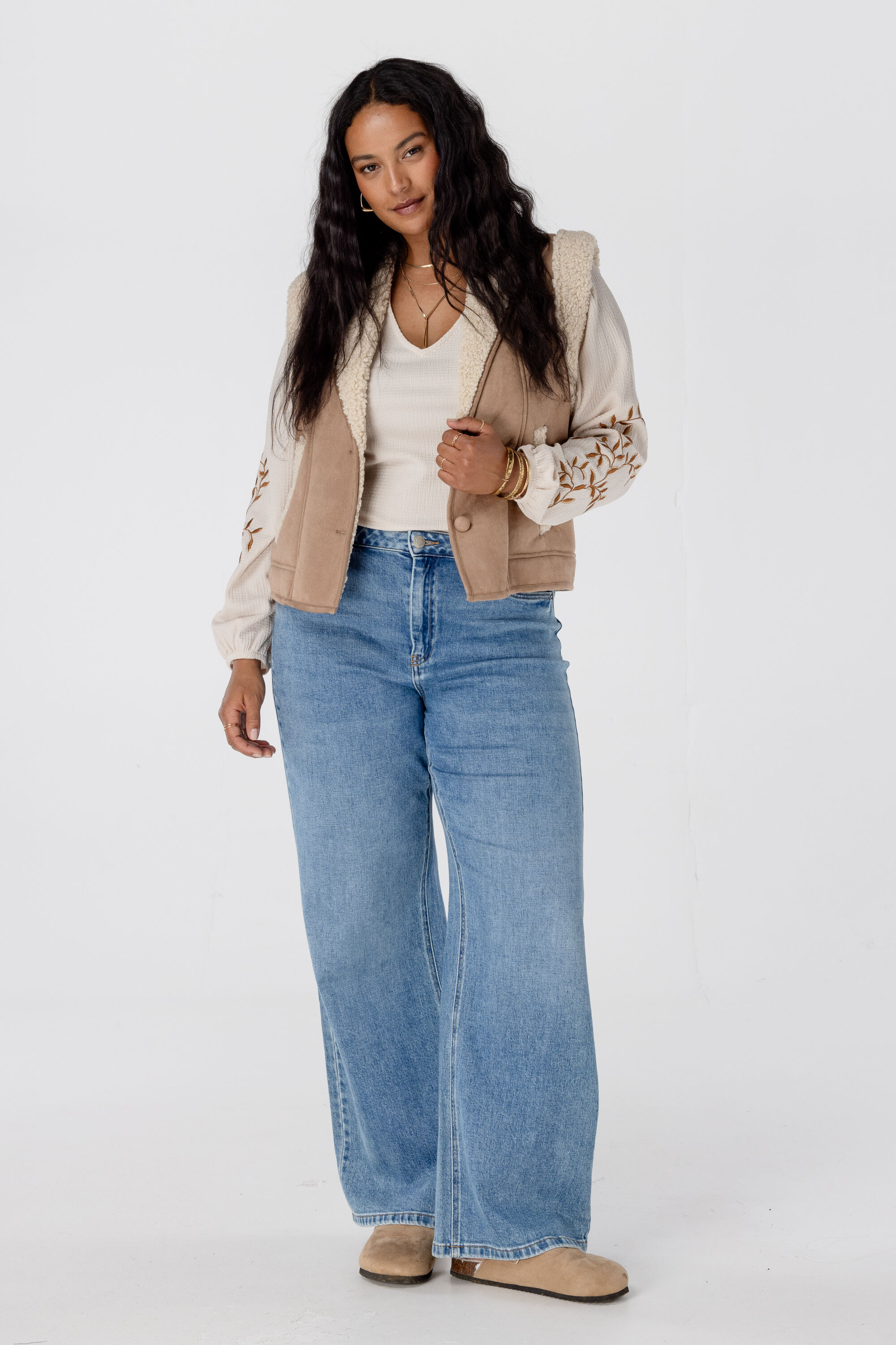 Gilet avec doublure teddy image number 5