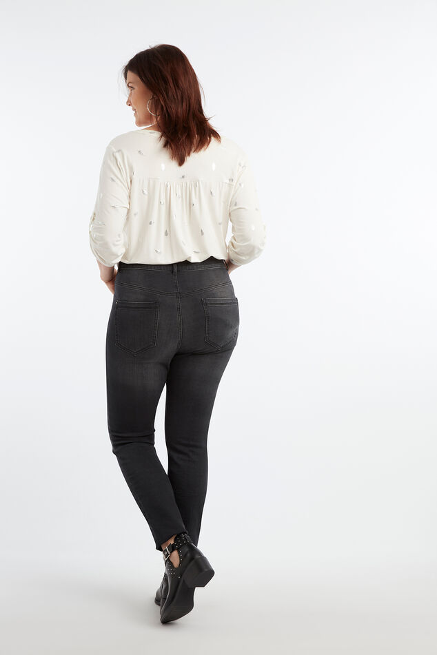 Haut à imprimé métallisé image number 6