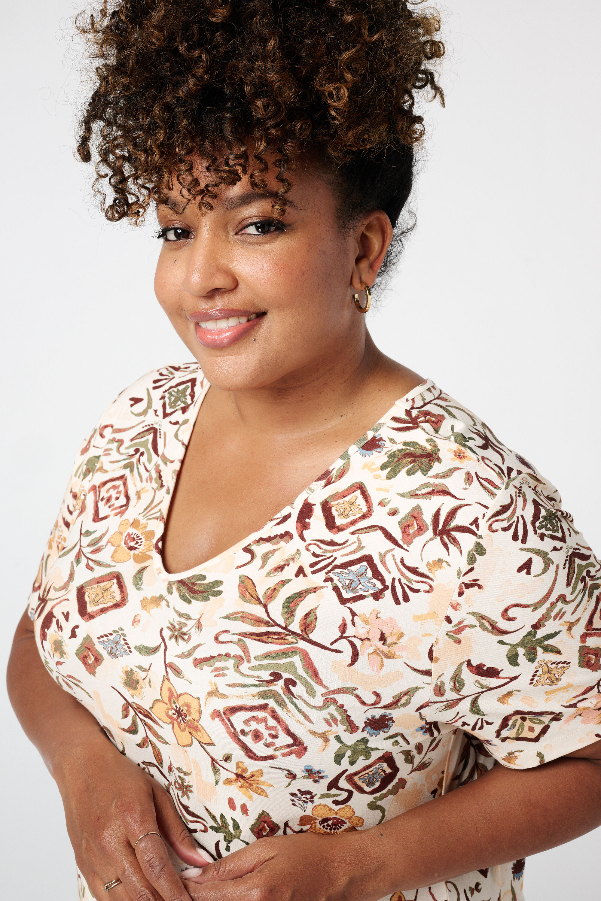 T-shirt &agrave; imprim&eacute; image number 4