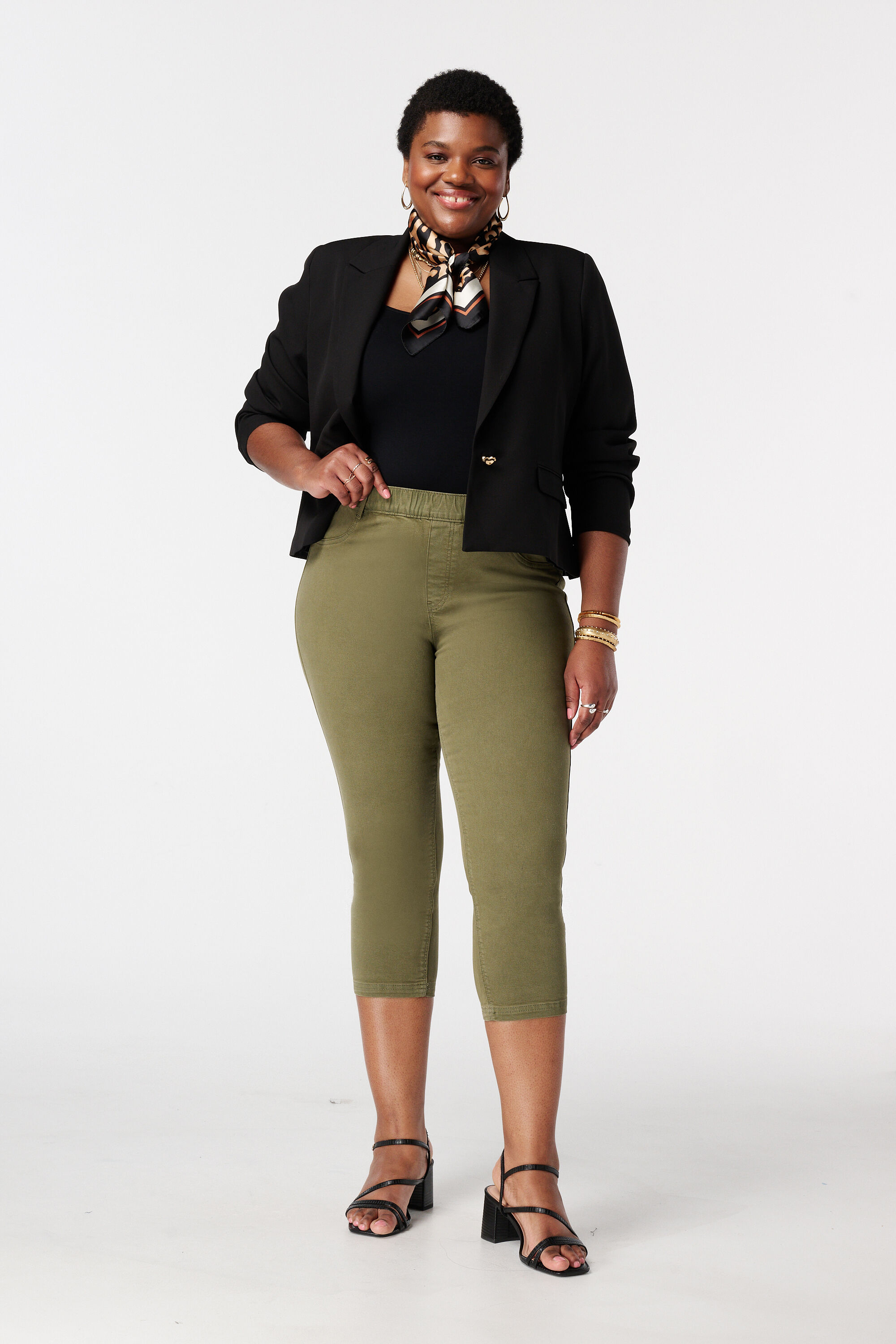 Tregging avec un look denim