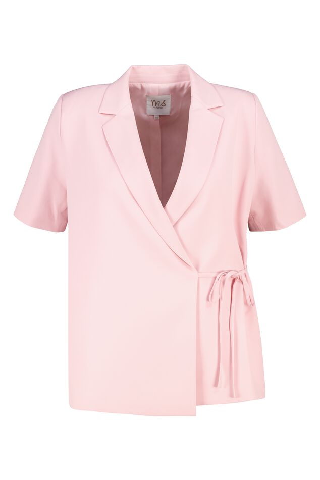 Blazer à revers manches courtes image number 1