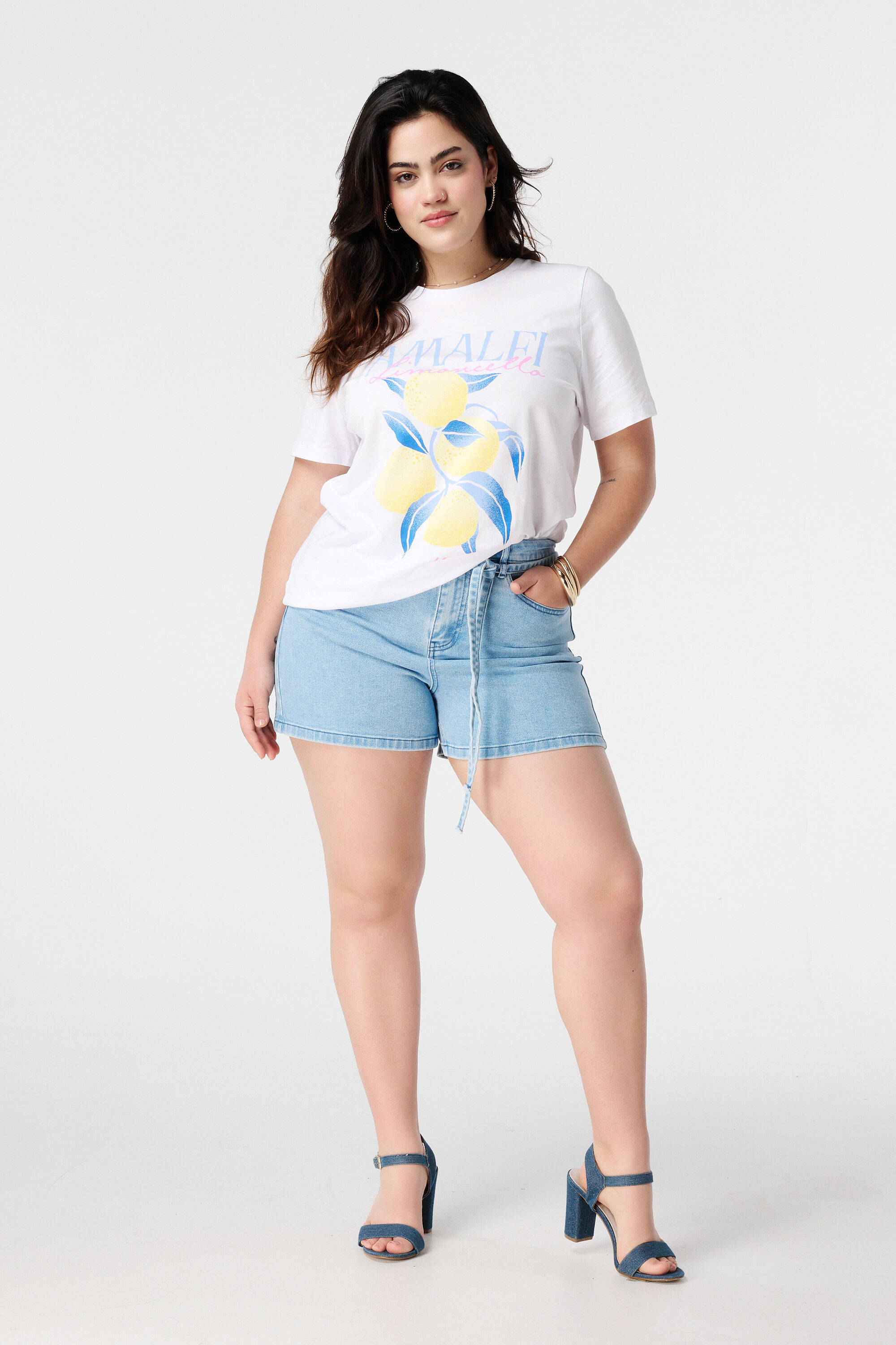 T-shirt avec imprim&eacute; citron image number 5