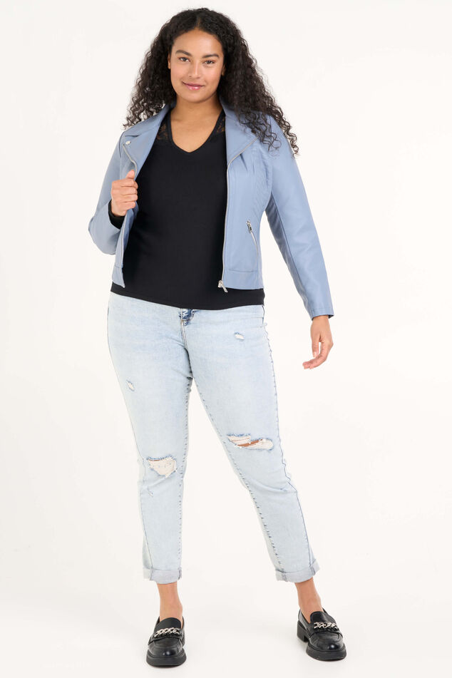 Veste en similicuir image number 5