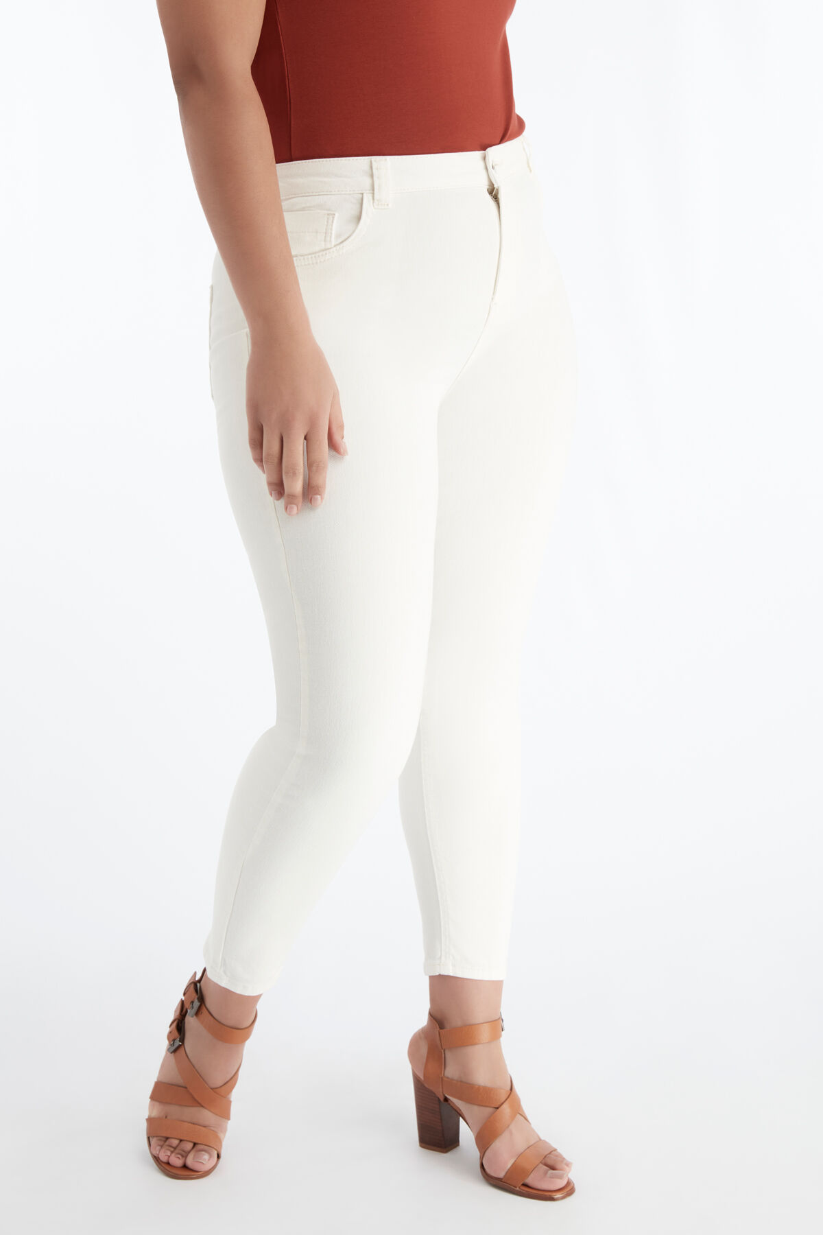 Pantalon &eacute;cru image number 5