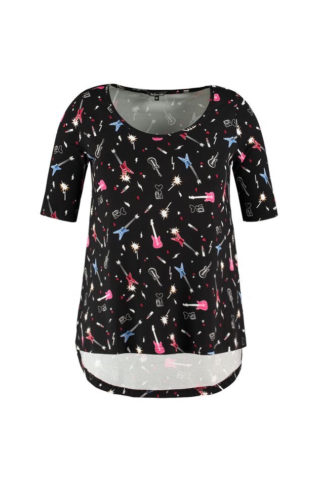 T-shirt à long pan image number 1