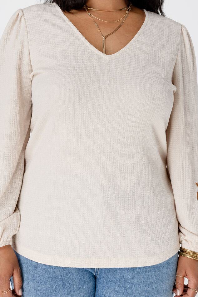 Haut avec broderie image number 5