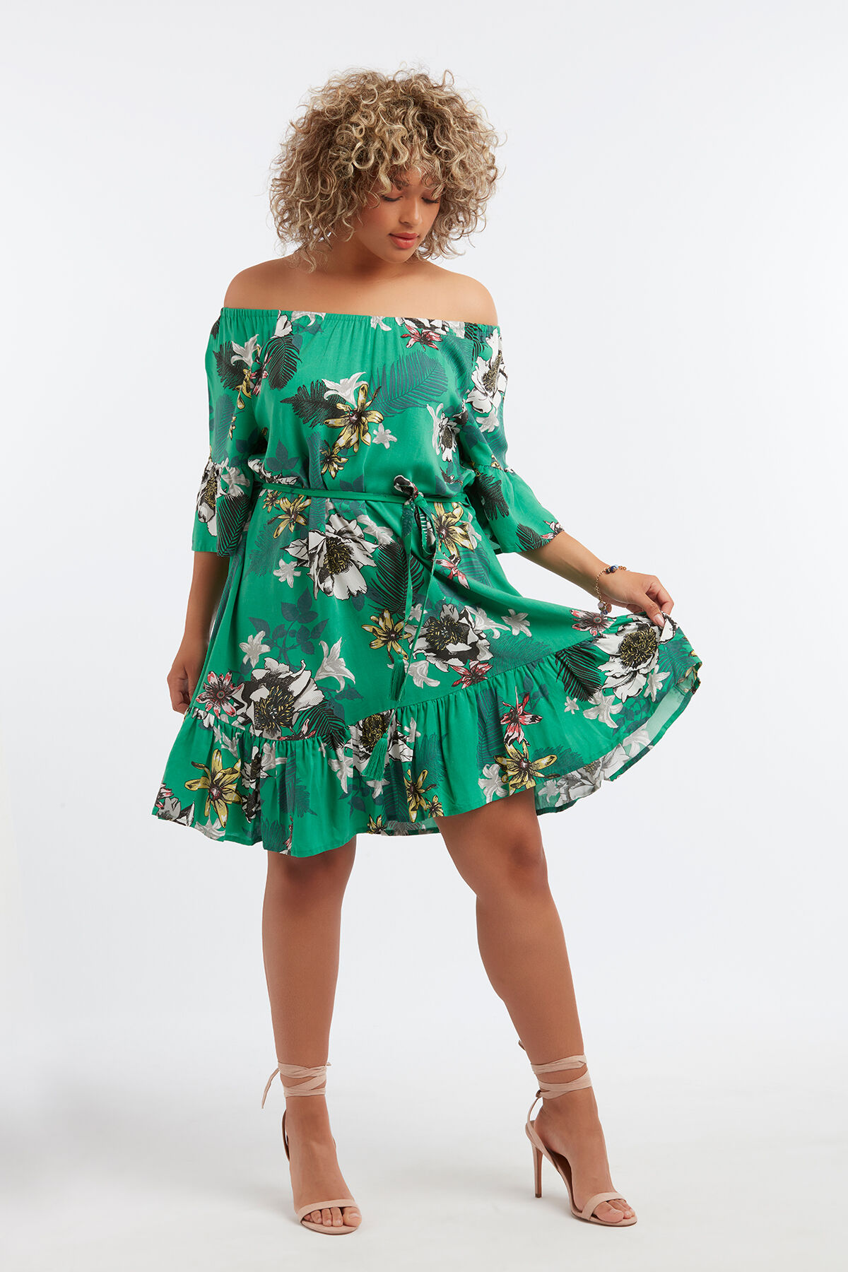 Robe &agrave; imprim&eacute; floral image number 3