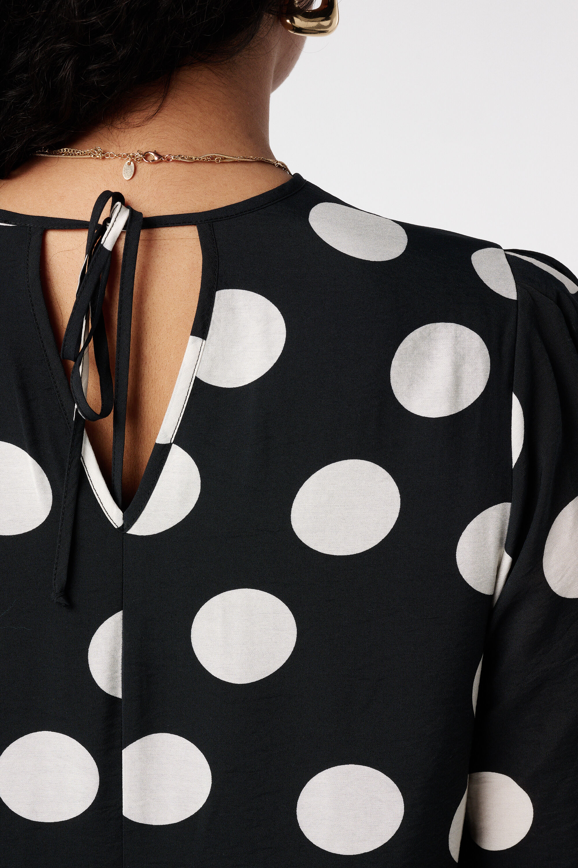 Robe &agrave; imprim&eacute; pois image number 6