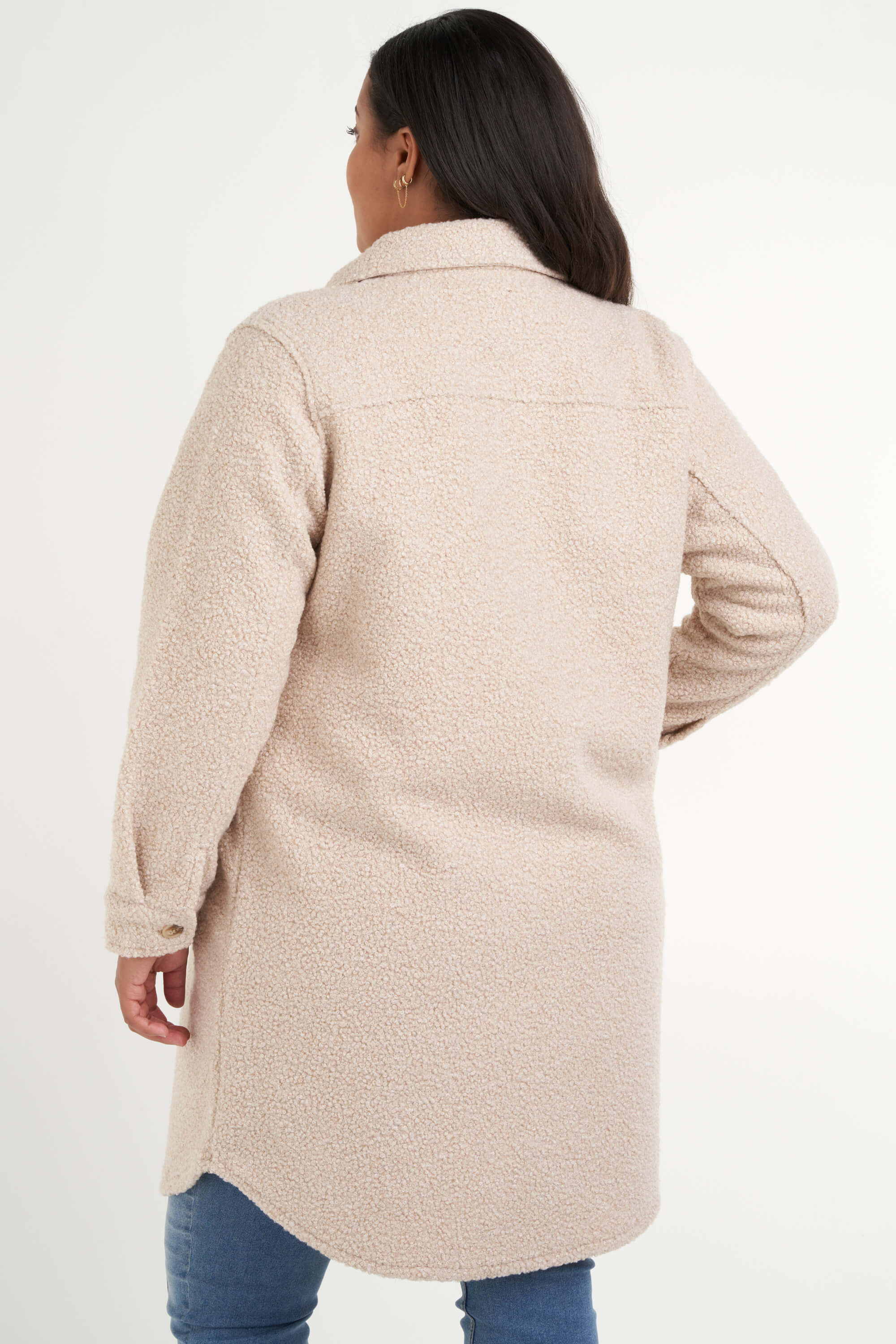 Femmes Longue veste chemise MS Mode