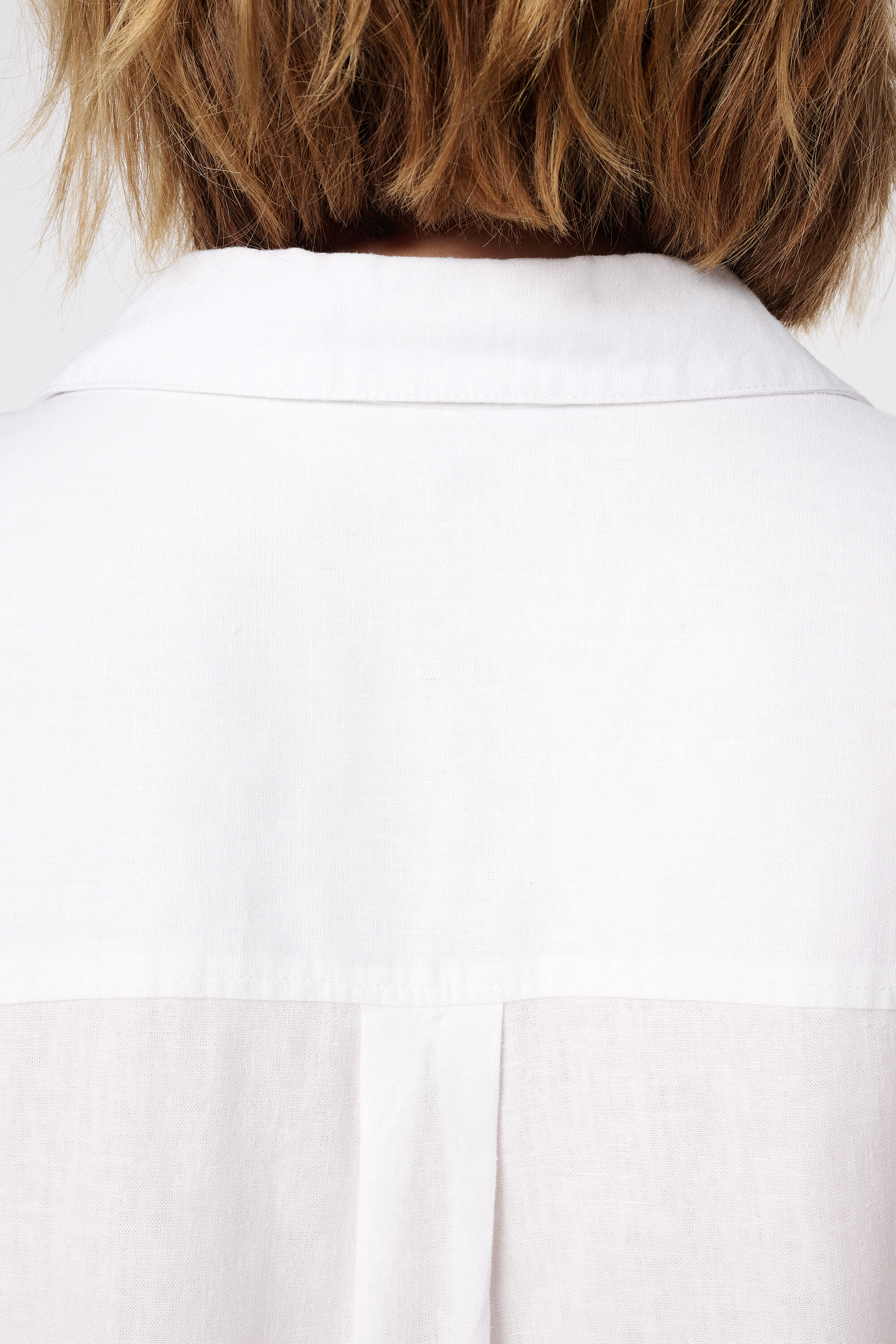 Chemisier en lin avec poches image number 6