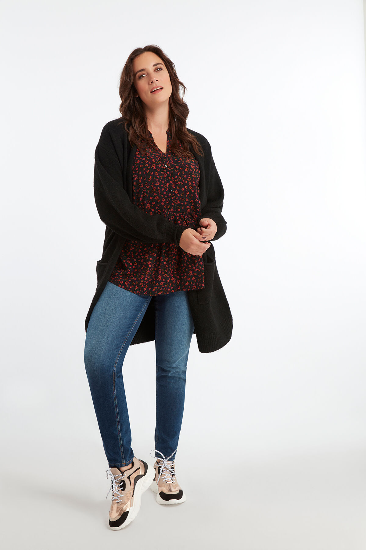 Chemisier &agrave; imprim&eacute; floral image number 5