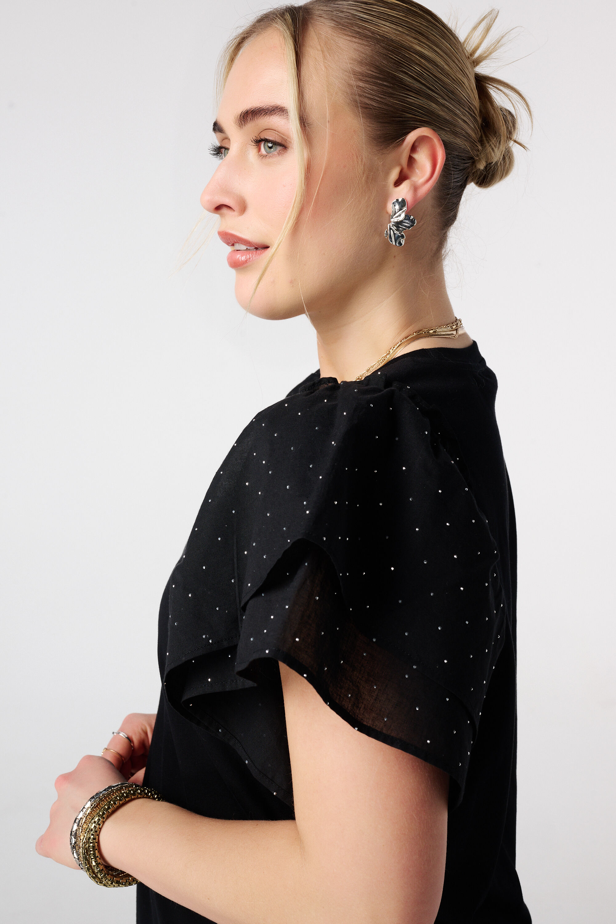 Top &agrave; manches papillon image number 4