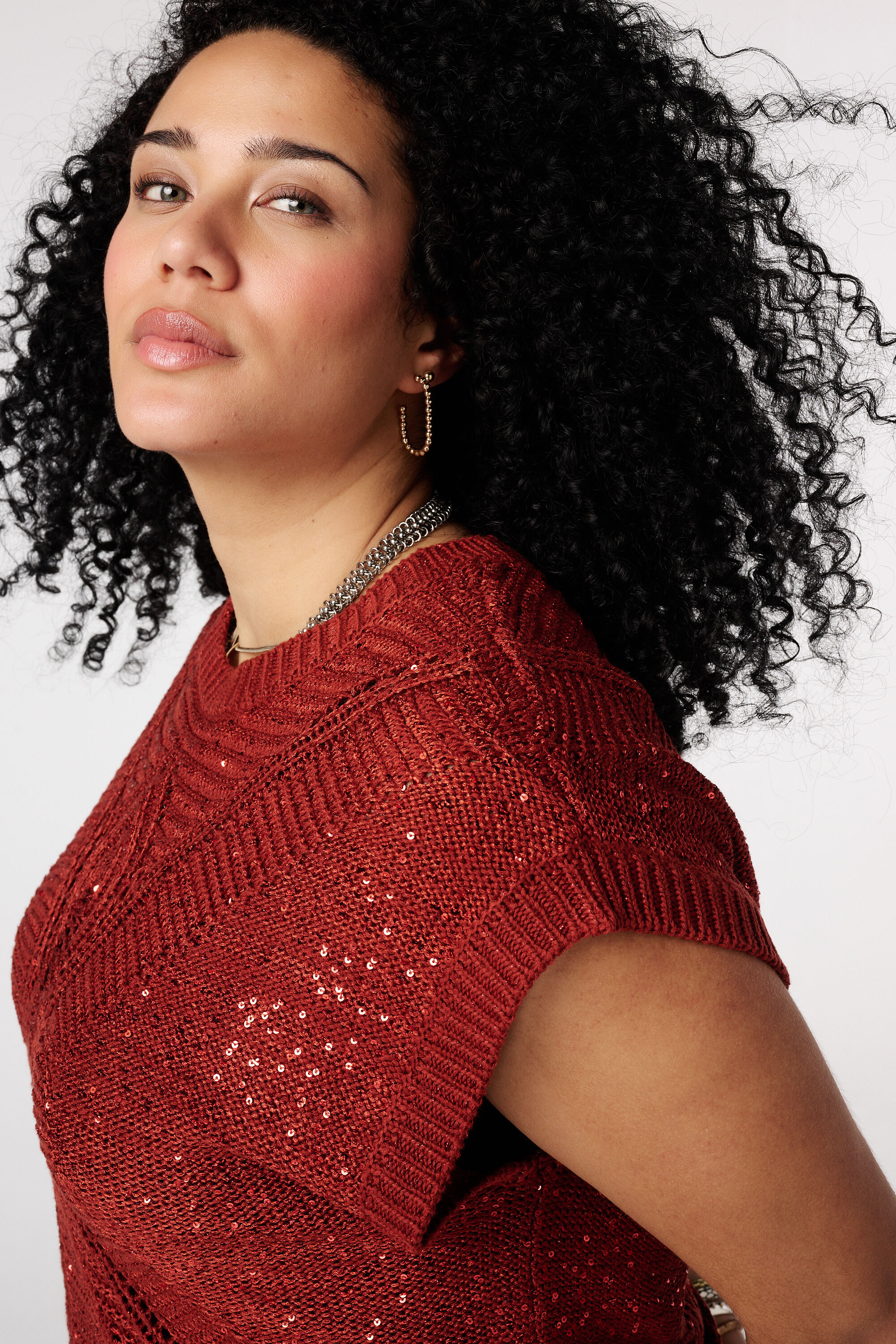 Top crochet avec perles image number 4