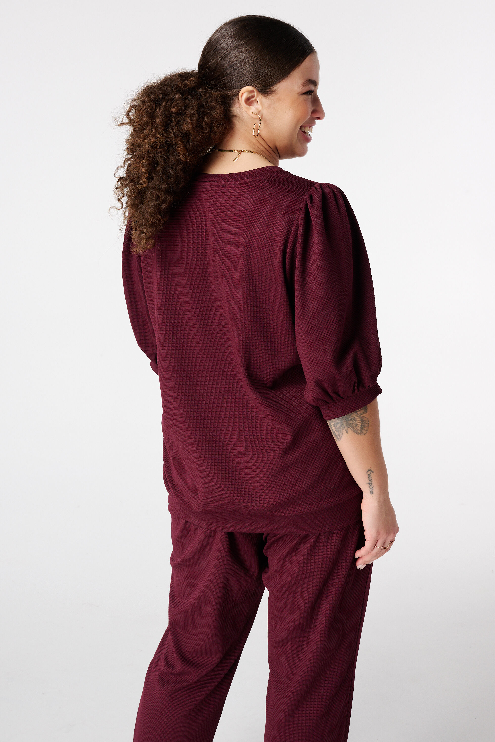 Top &agrave; manches bouffantes image number 3