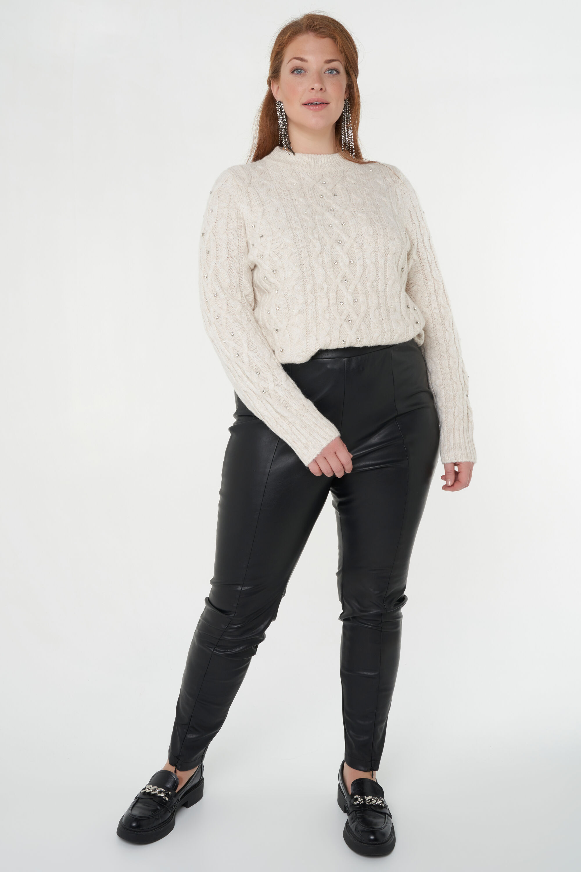 Tregging en similicuir image number 0