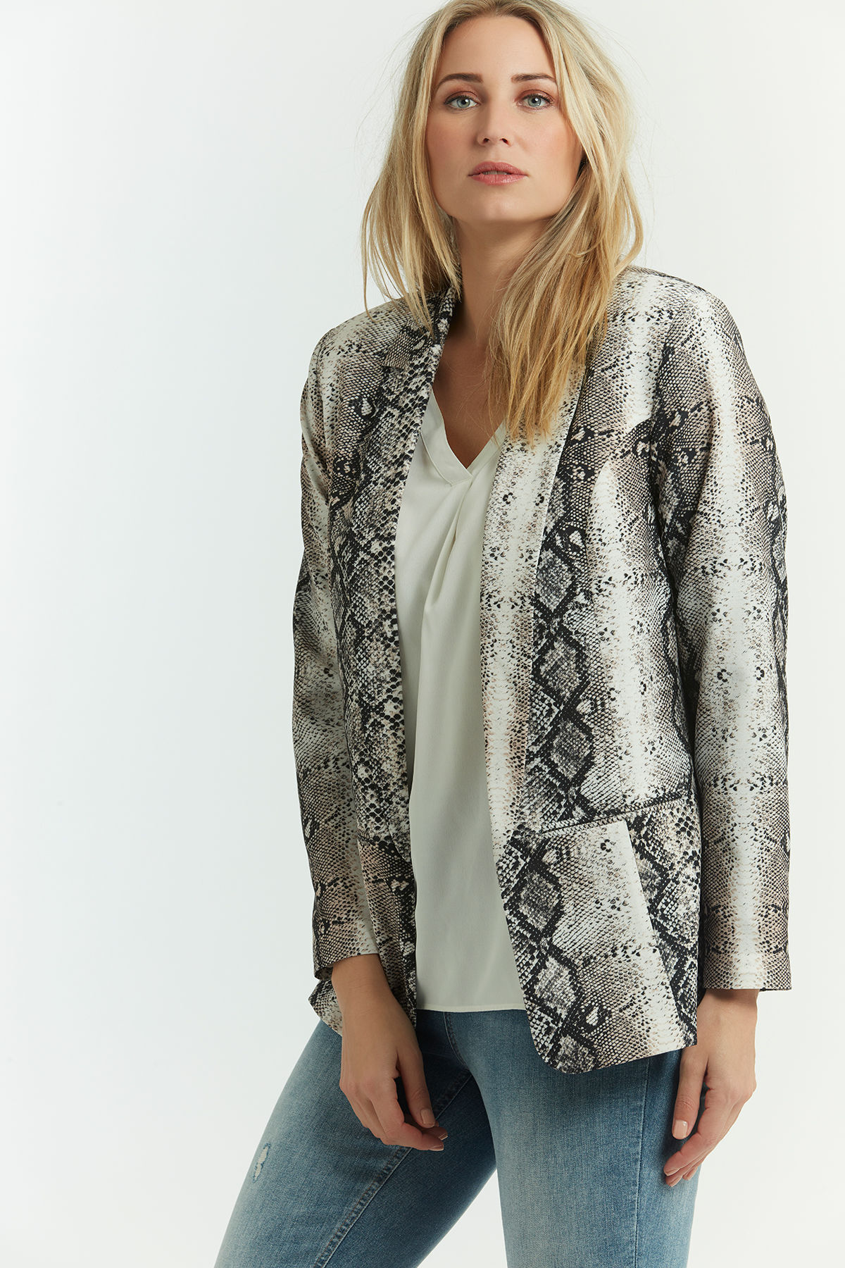 Blazer imprimé serpent outlet