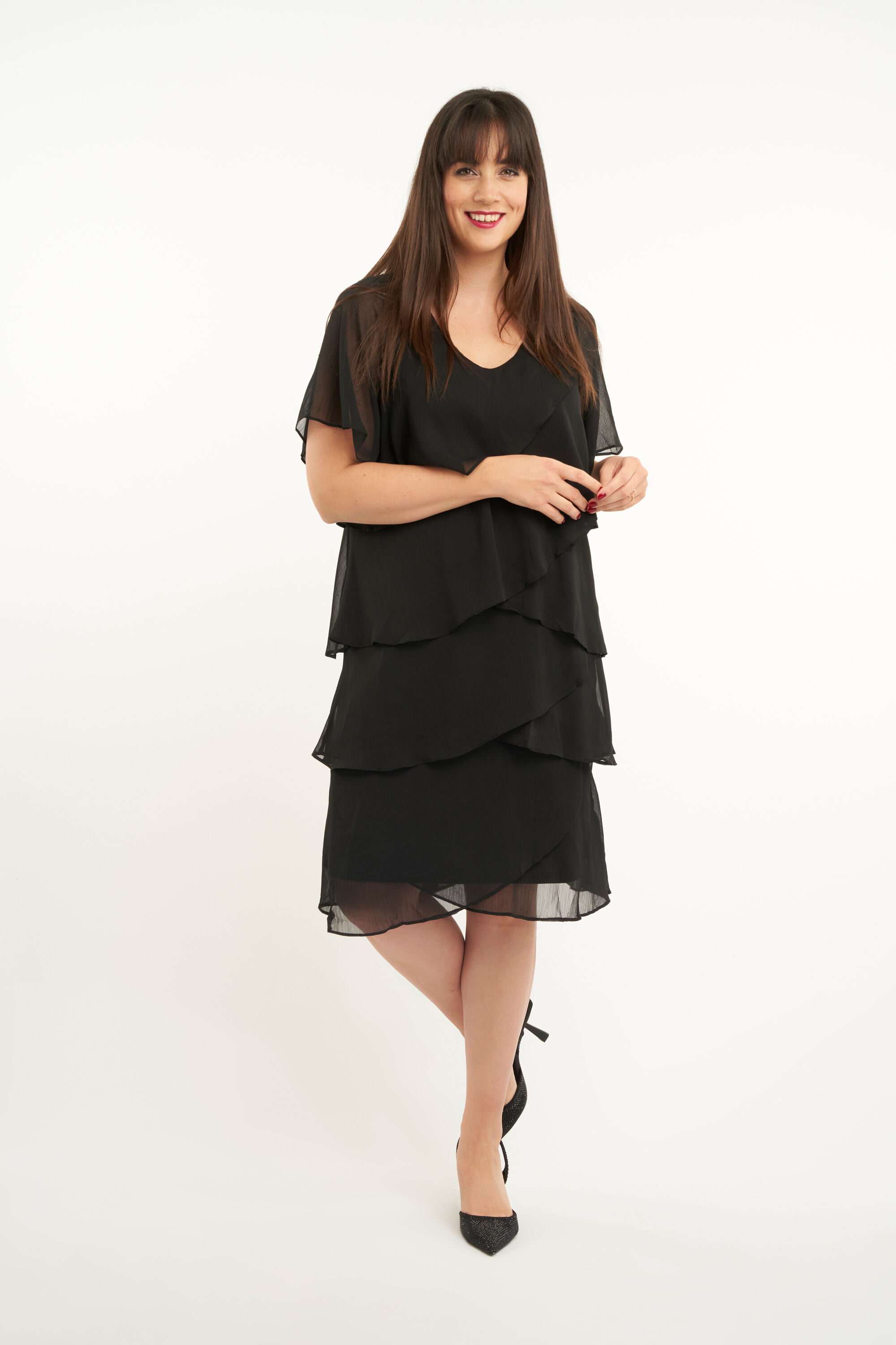 Robe &agrave; volants  image number 6