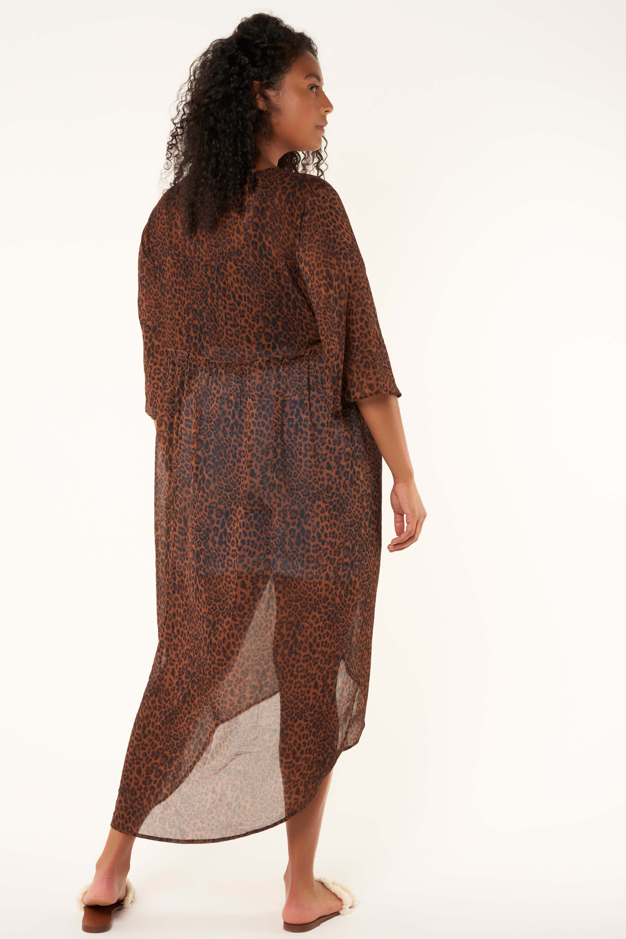 Kimono &agrave; imprim&eacute; image number 3