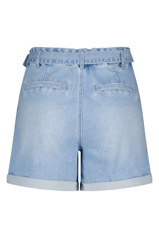 Short en jean avec ceinture image number 2