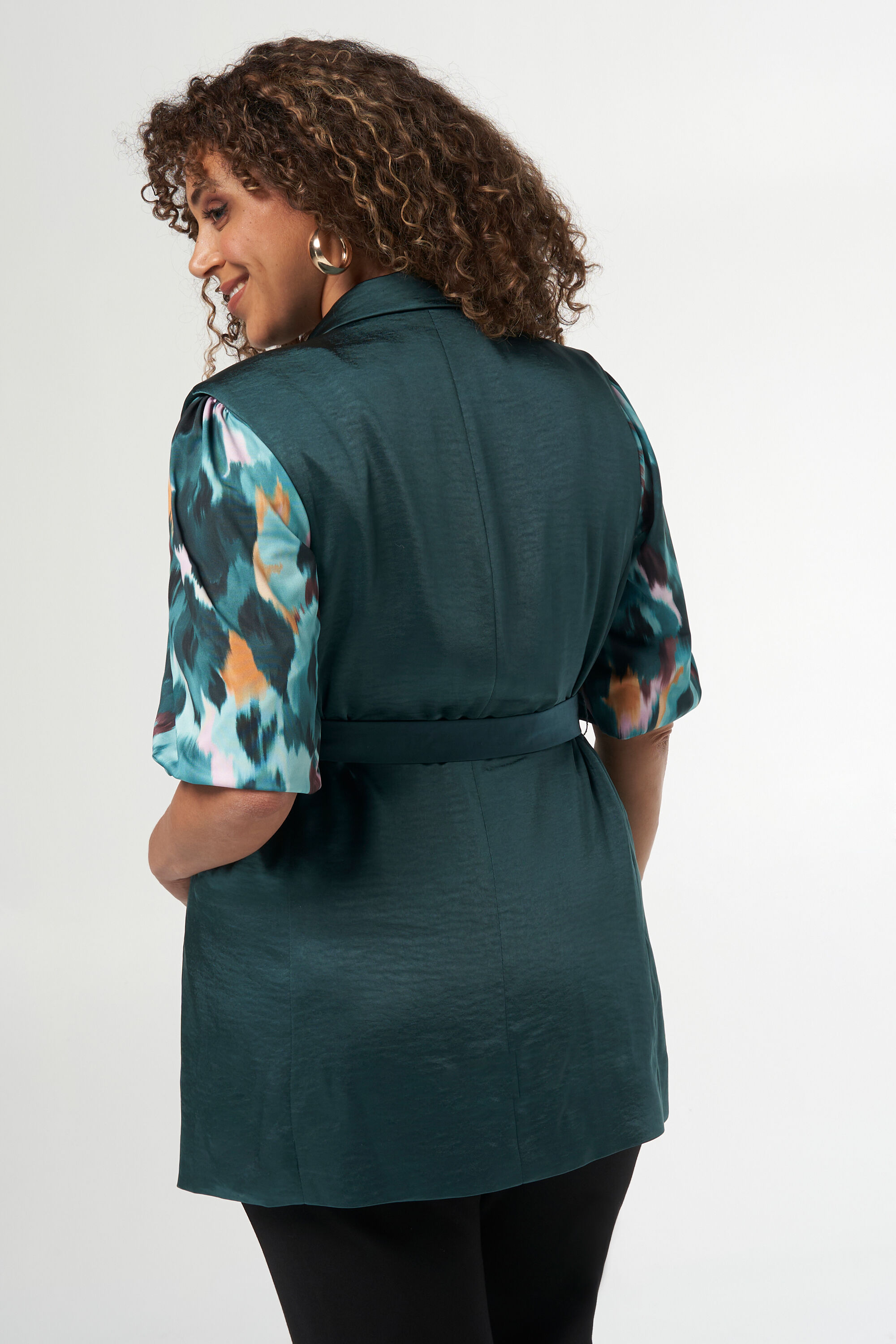 Gilet en satin image number 3