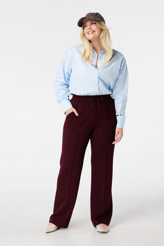 Pantalon avec coutures en panneaux image number 0