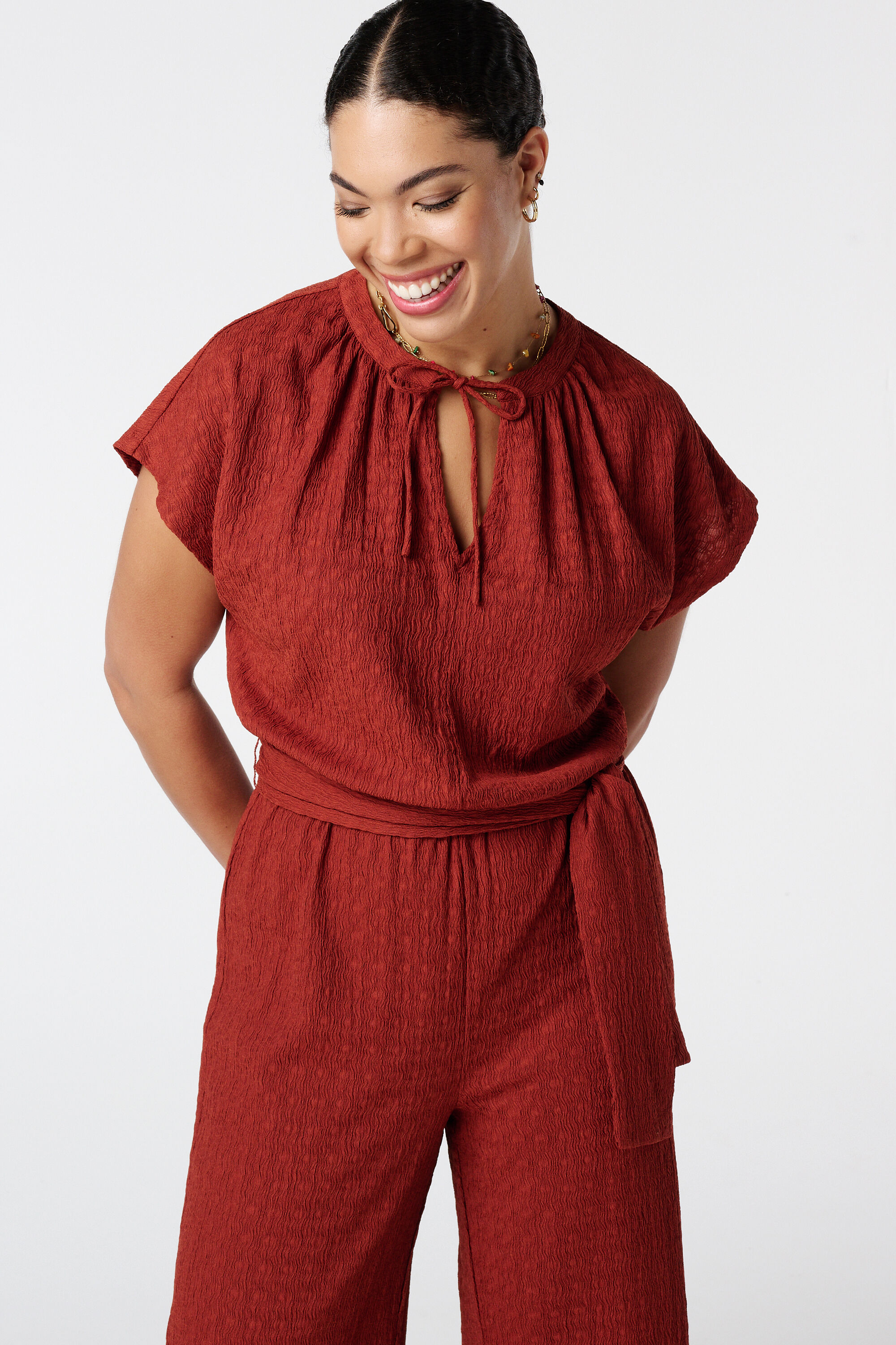 Combinaison avec jambes larges image number 4